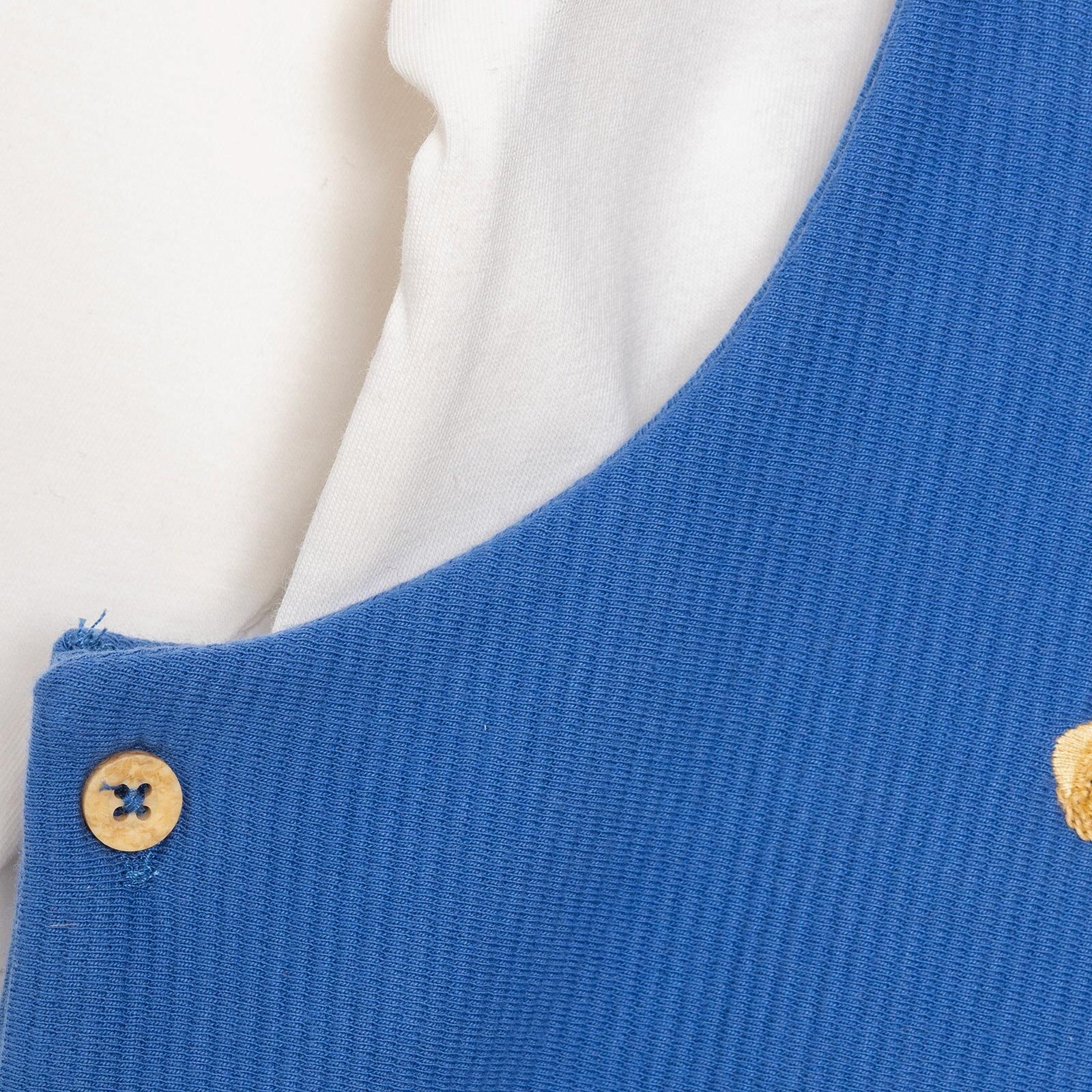 Erkek Bebek Salopet-Sweatshirt Fitilli Kadife Örme Bisiklet Yaka Uzun Kol Reçme Paça Erkek Bebek Salopet-Sweatshirt Fitilli Kadife Örme Bisiklet Yaka Uzun Kol Reçme Paça