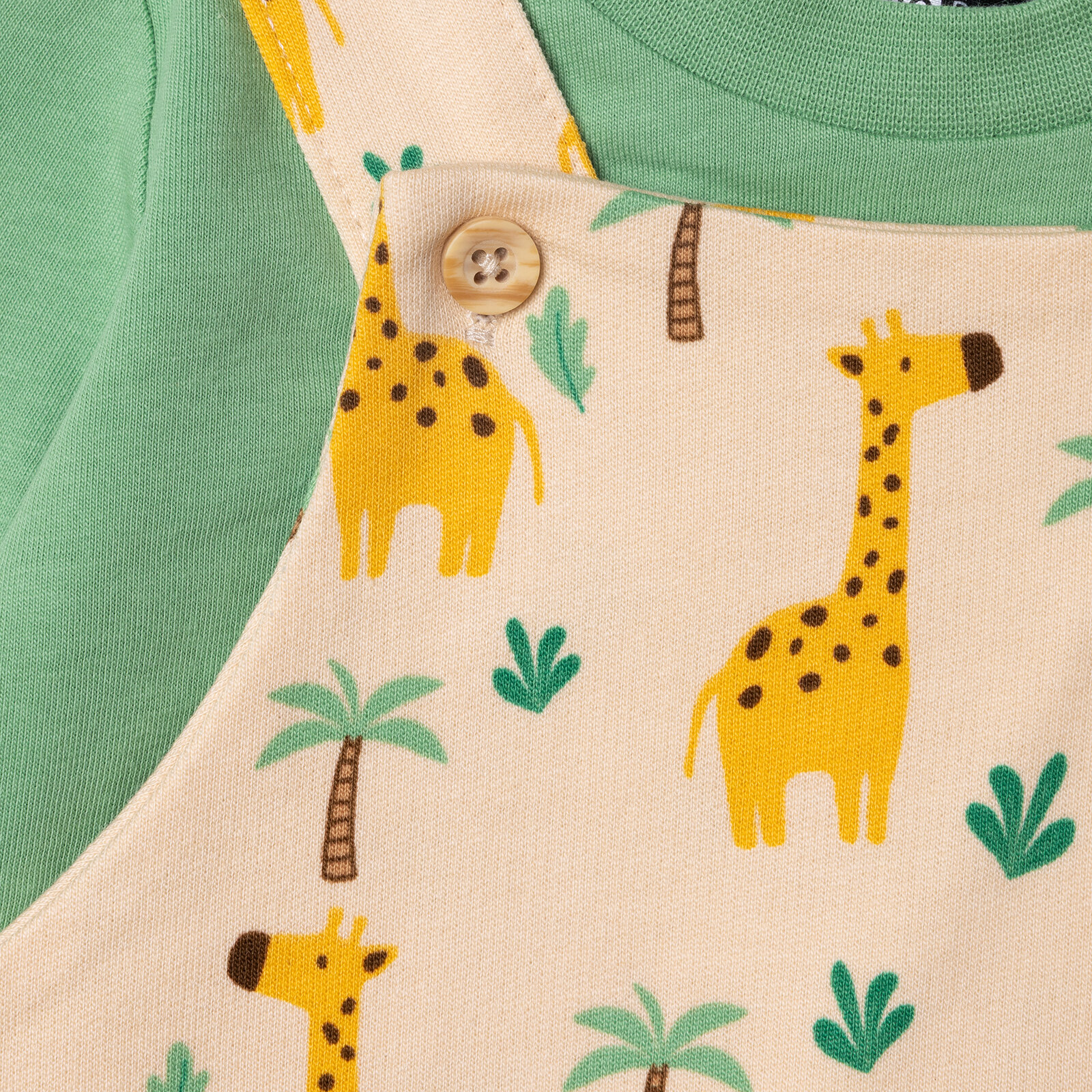 Erkek Bebek Salopet-Tshirt Süprem Bisiklet Yaka Uzun Kol Reçme Paça