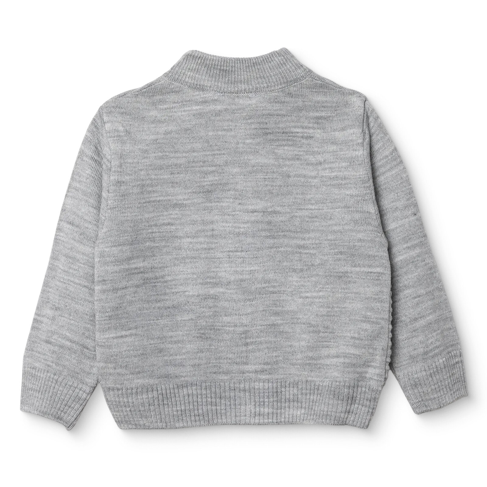 Erkek Bebek Smart Line Triko Hırka Bisiklet Yaka Uzun Kol