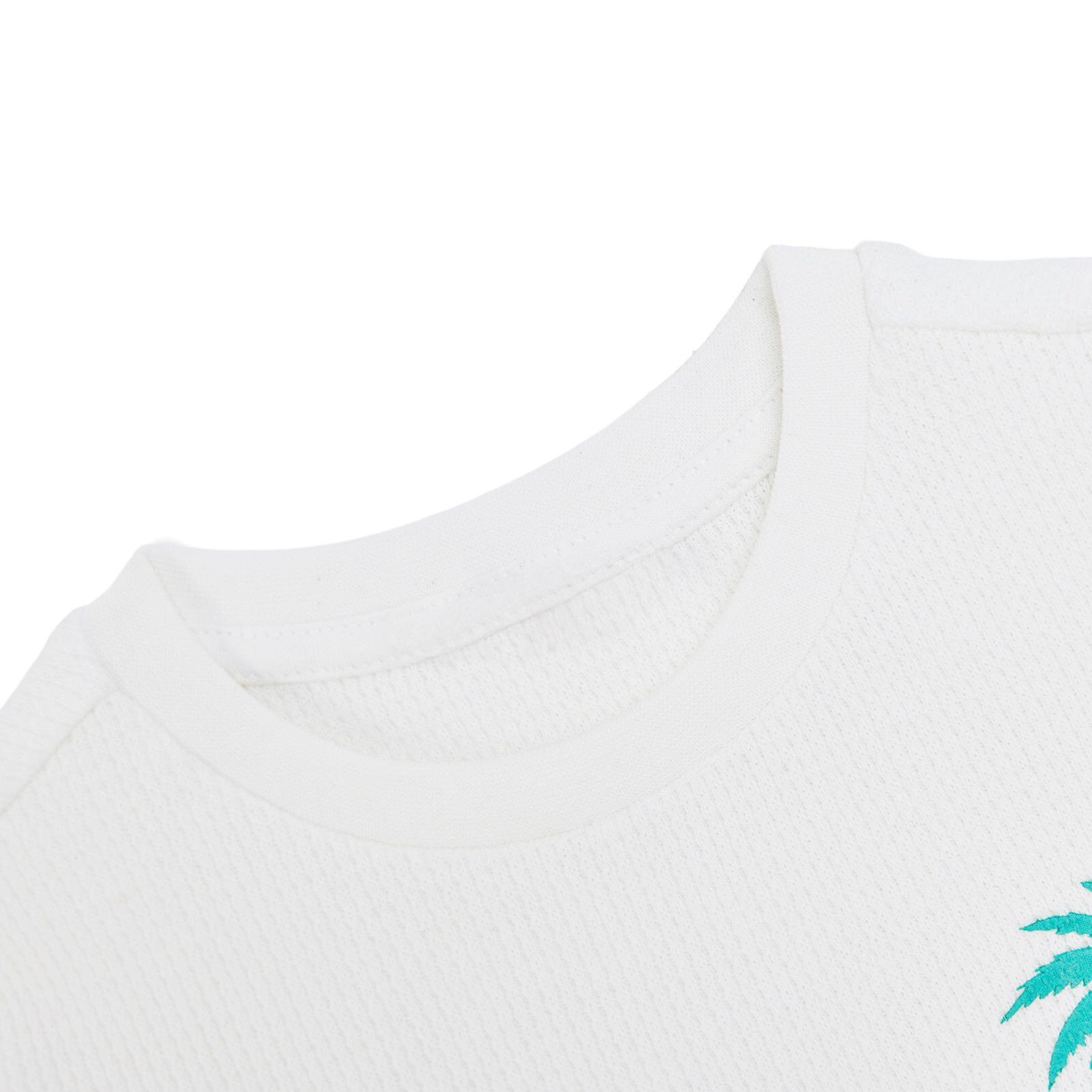 Erkek Bebek Summer Vibes Tshirt Bisiklet Yaka Kısa Kol