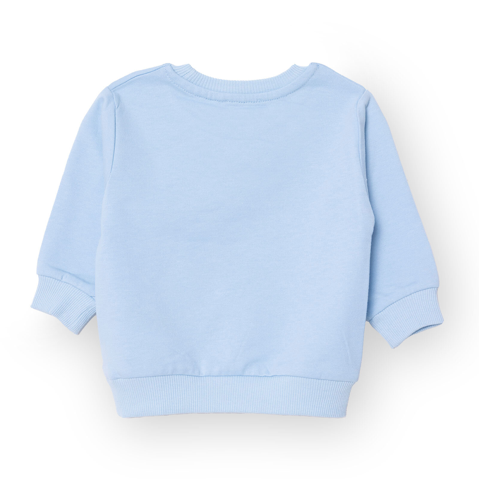 Erkek Bebek Sweatshirt Bisiklet Yaka Uzun Kol