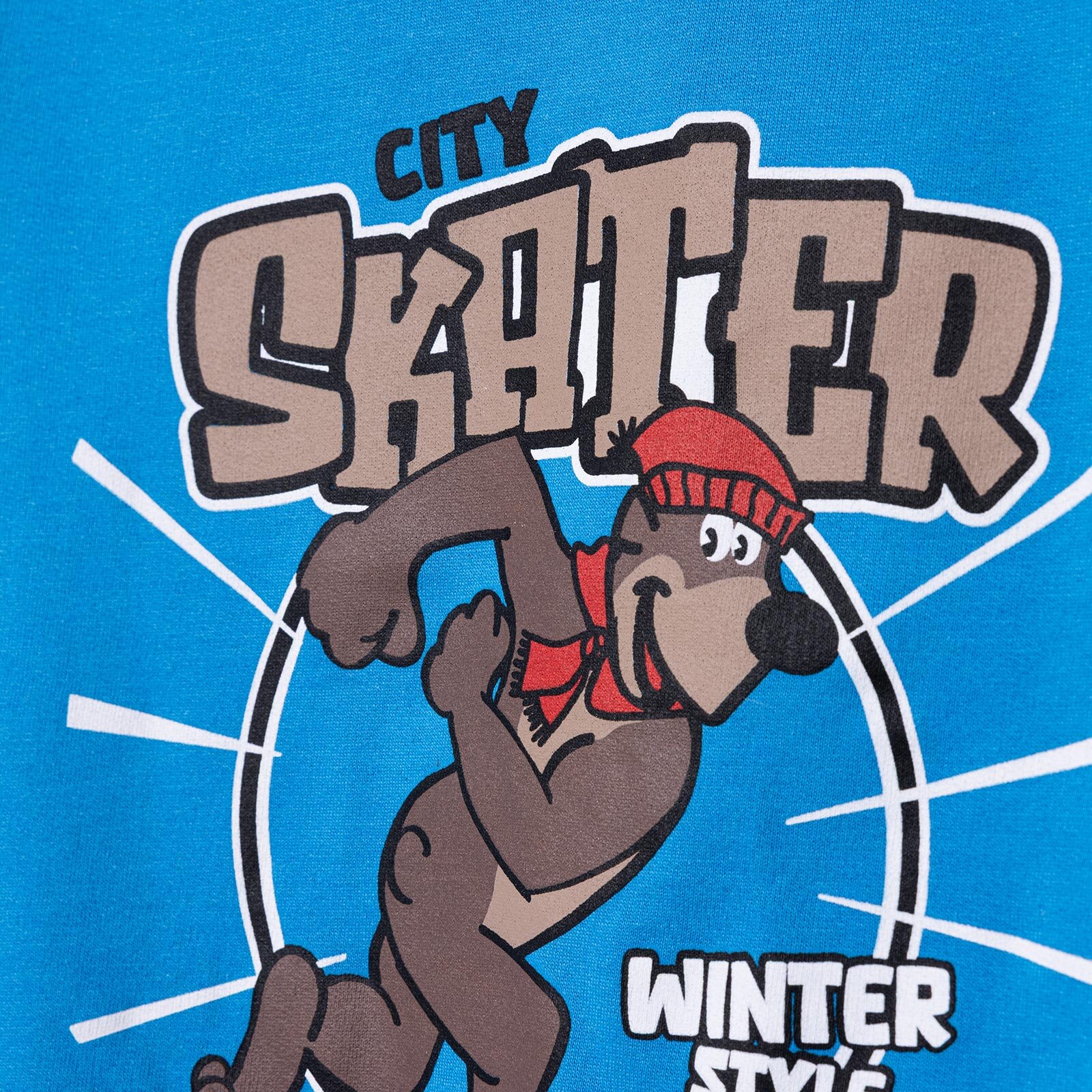 Erkek Bebek Sweatshirt Bisiklet Yaka Uzun Kol