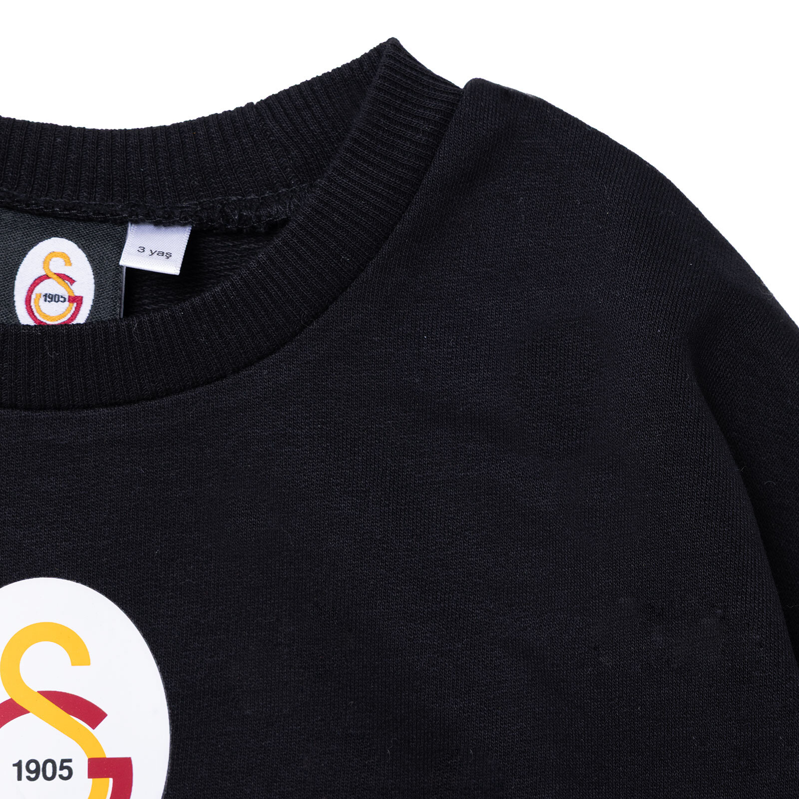 Erkek Bebek Sweatshirt Galatasaray Bisiklet Yaka Uzun Kol