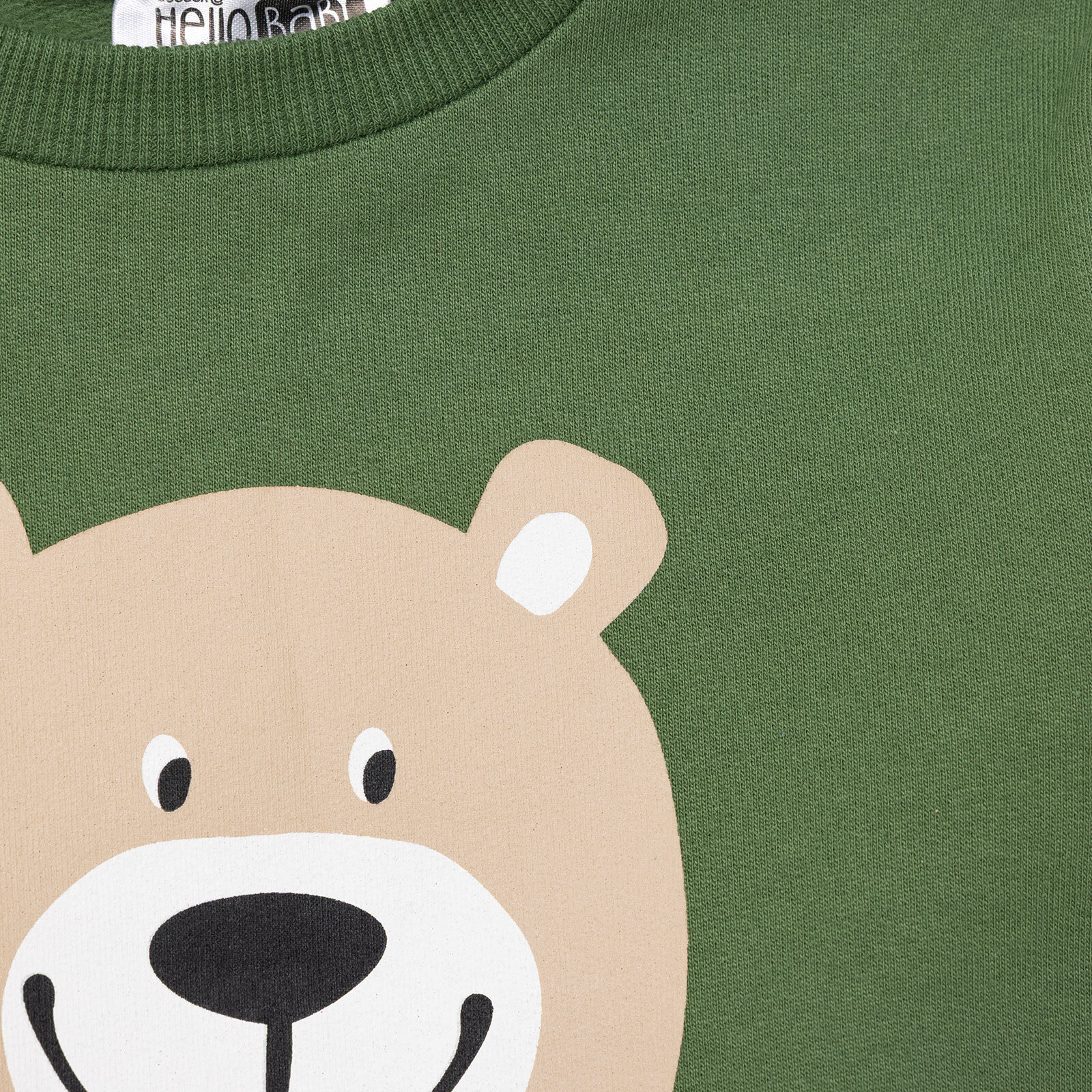 Erkek Bebek Sweatshirt Şardonlu İki İplik Bisiklet Yaka Uzun Kol Erkek Bebek Sweatshirt Şardonlu İki İplik Bisiklet Yaka Uzun Kol