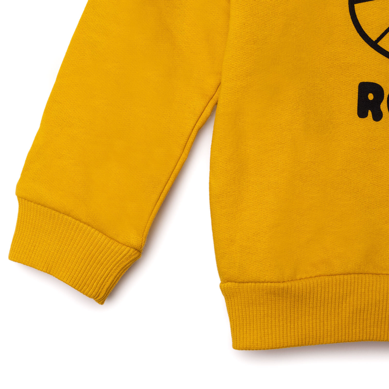 Erkek Bebek Sweatshirt Şardonlu İki İplik Bisiklet Yaka Uzun Kol