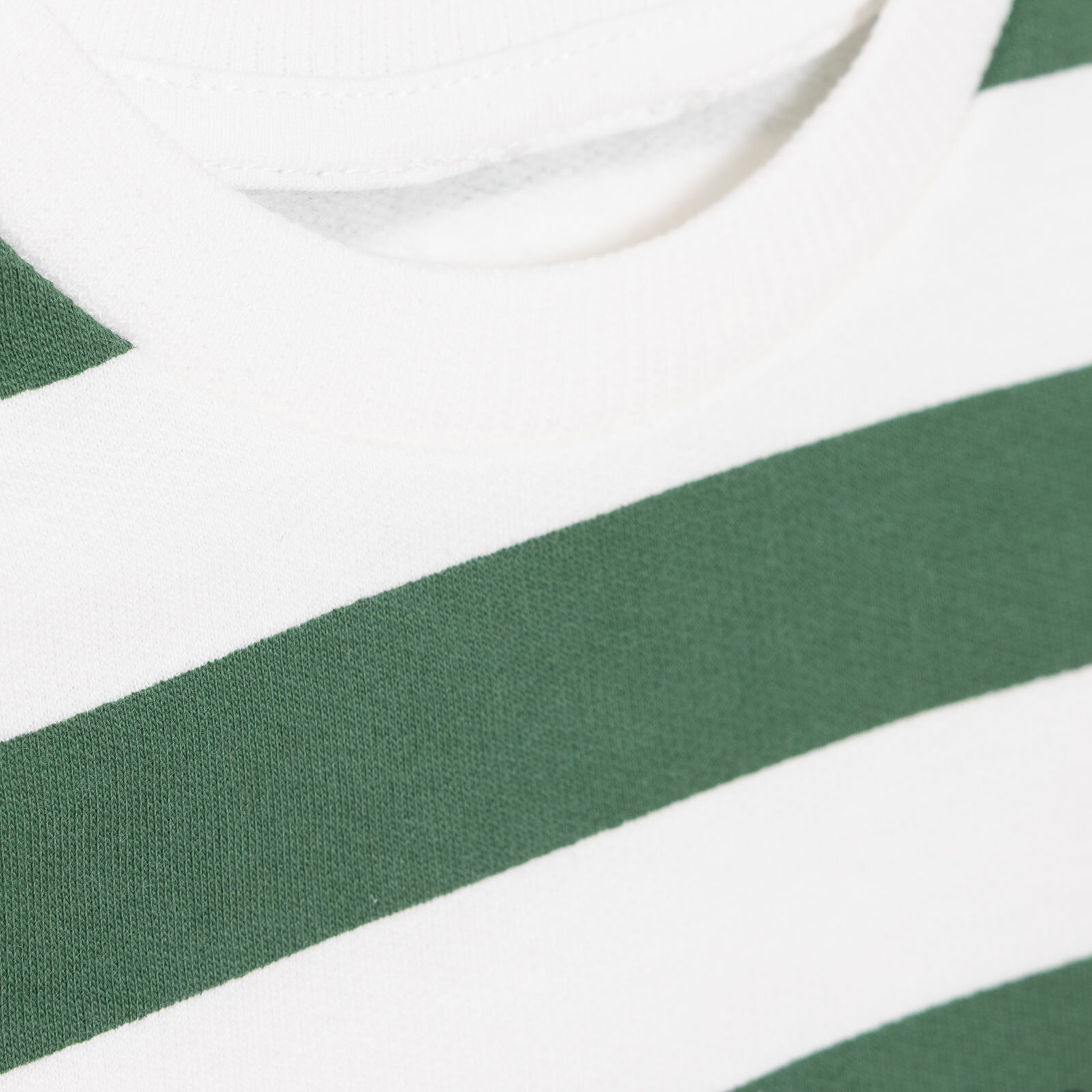 Erkek Bebek Sweatshirt Şardonlu İki İplik Bisiklet Yaka Uzun Kol