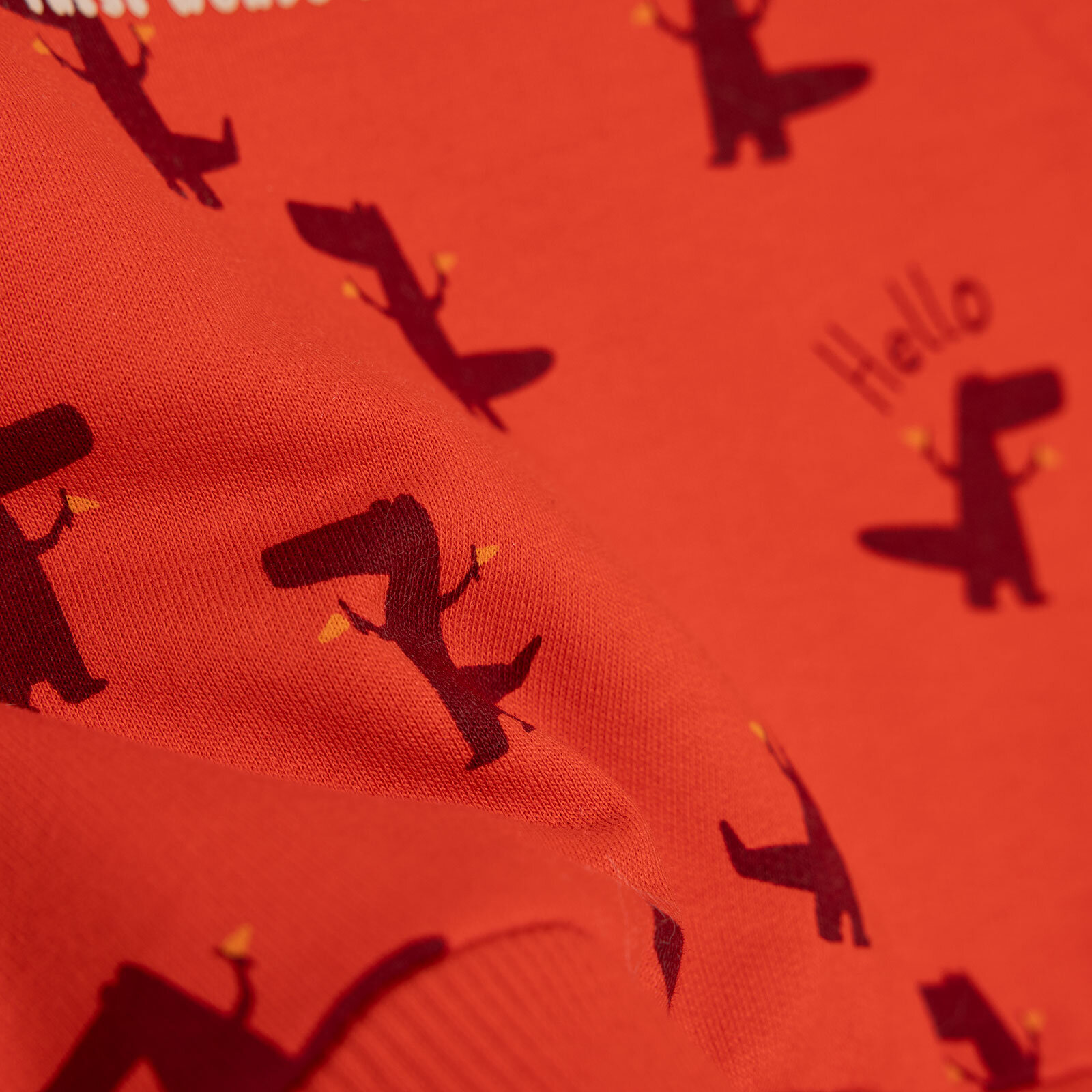 Erkek Bebek Sweatshirt Şardonlu İki İplik Bisiklet Yaka Uzun Kol