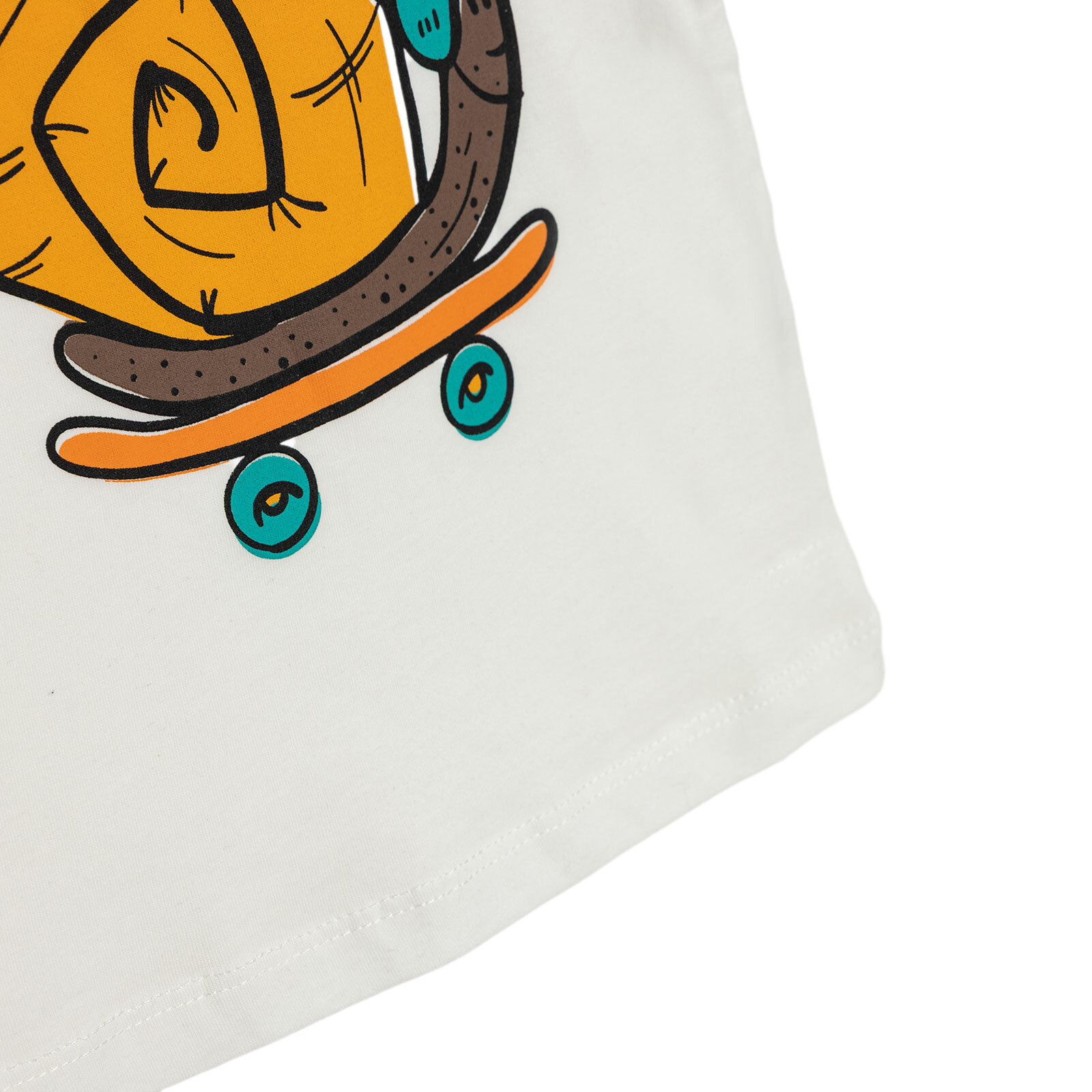 Erkek Bebek Tshirt Bisiklet Yaka Kısa Kol