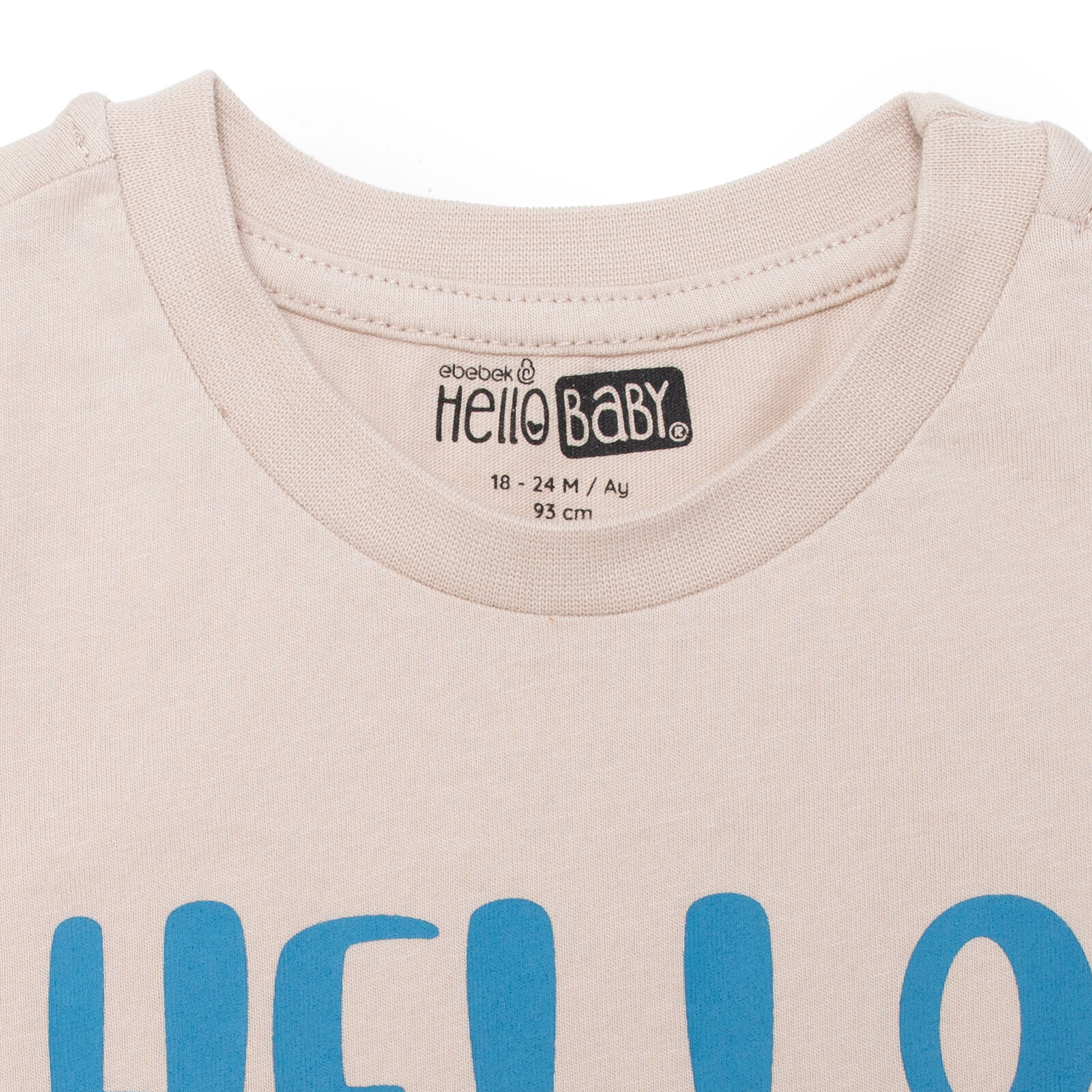 Erkek Bebek Tshirt Bisiklet Yaka Kısa Kol Erkek Bebek Tshirt Bisiklet Yaka Kısa Kol