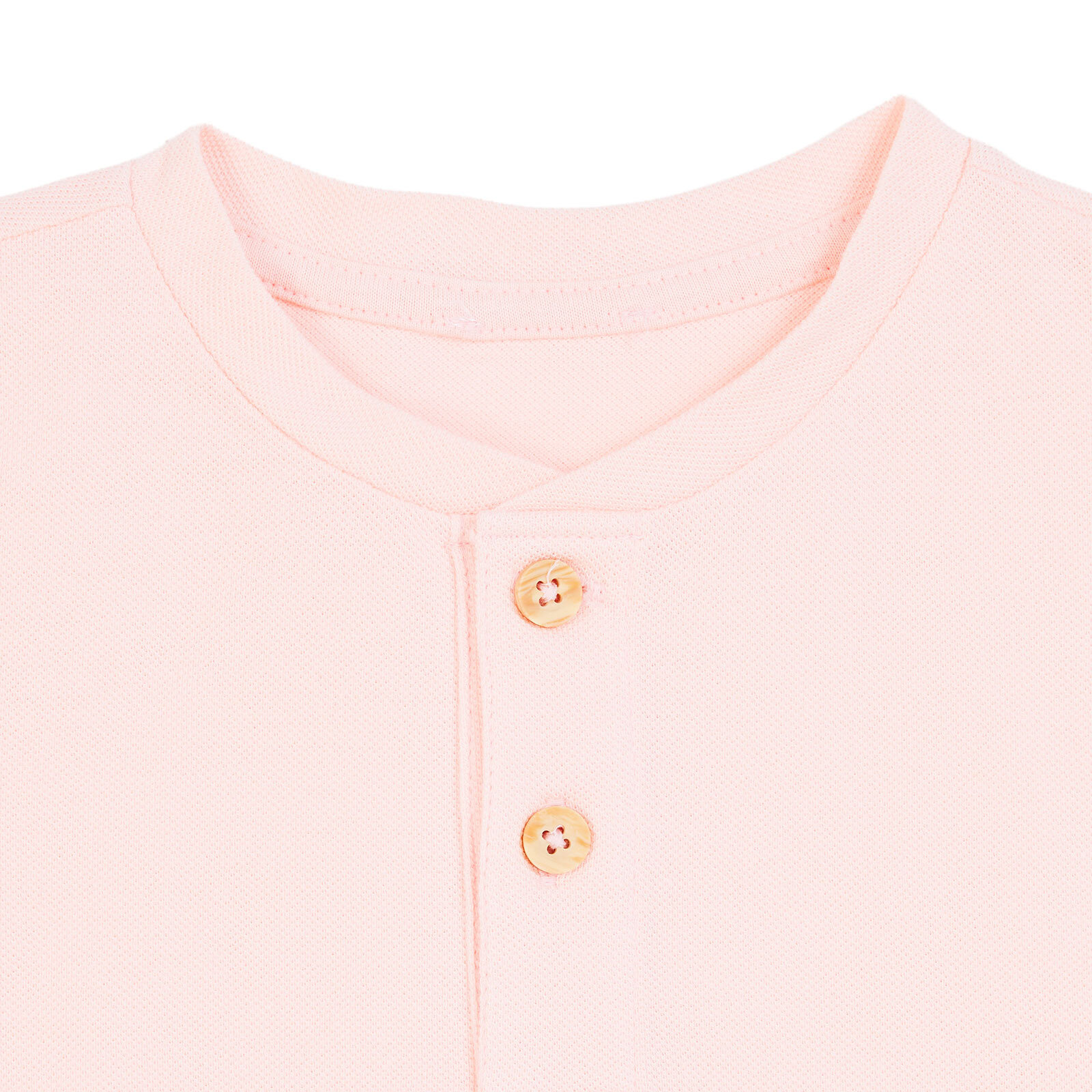 Erkek Bebek Tshirt Hakim Yaka Kısa Kol