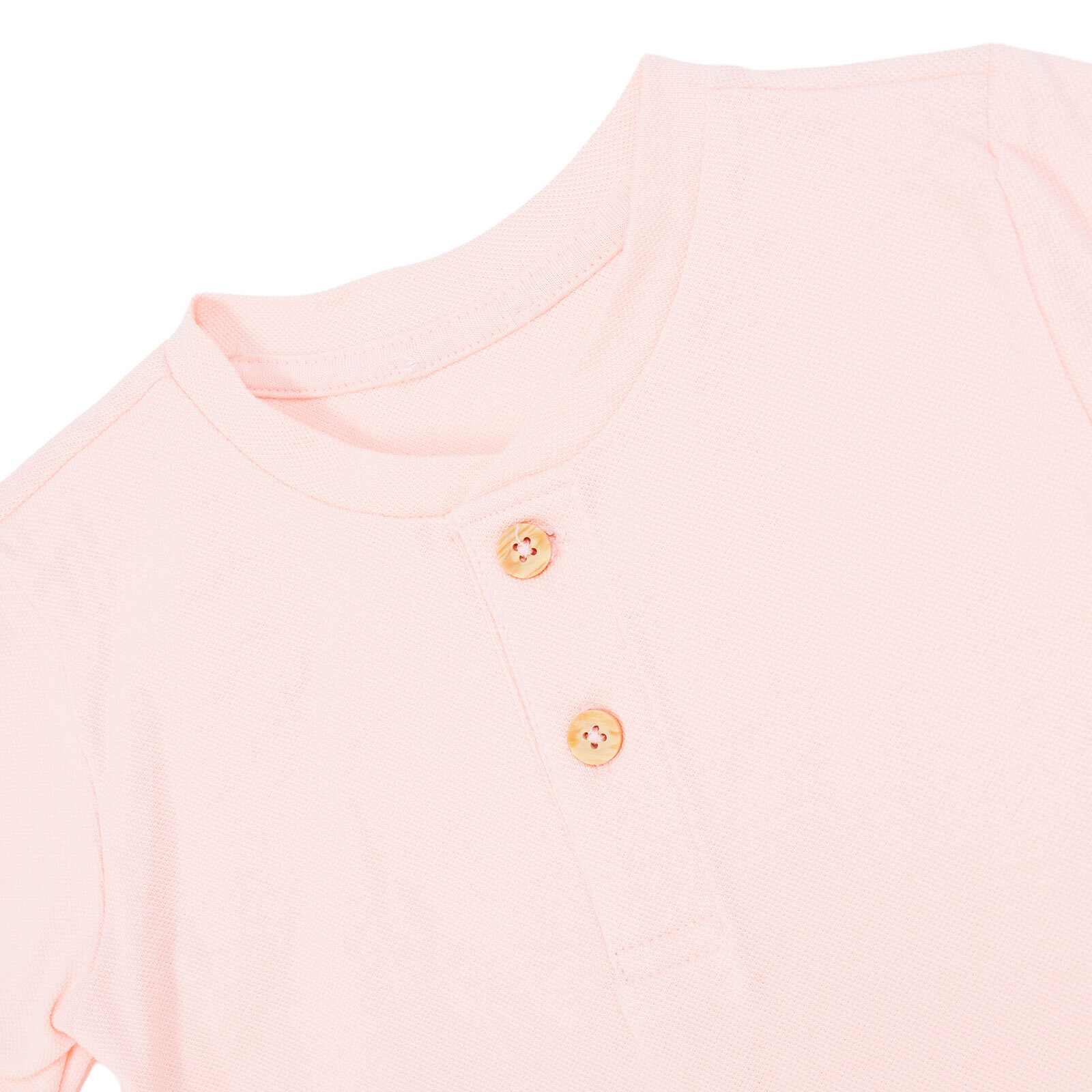 Erkek Bebek Tshirt Hakim Yaka Kısa Kol