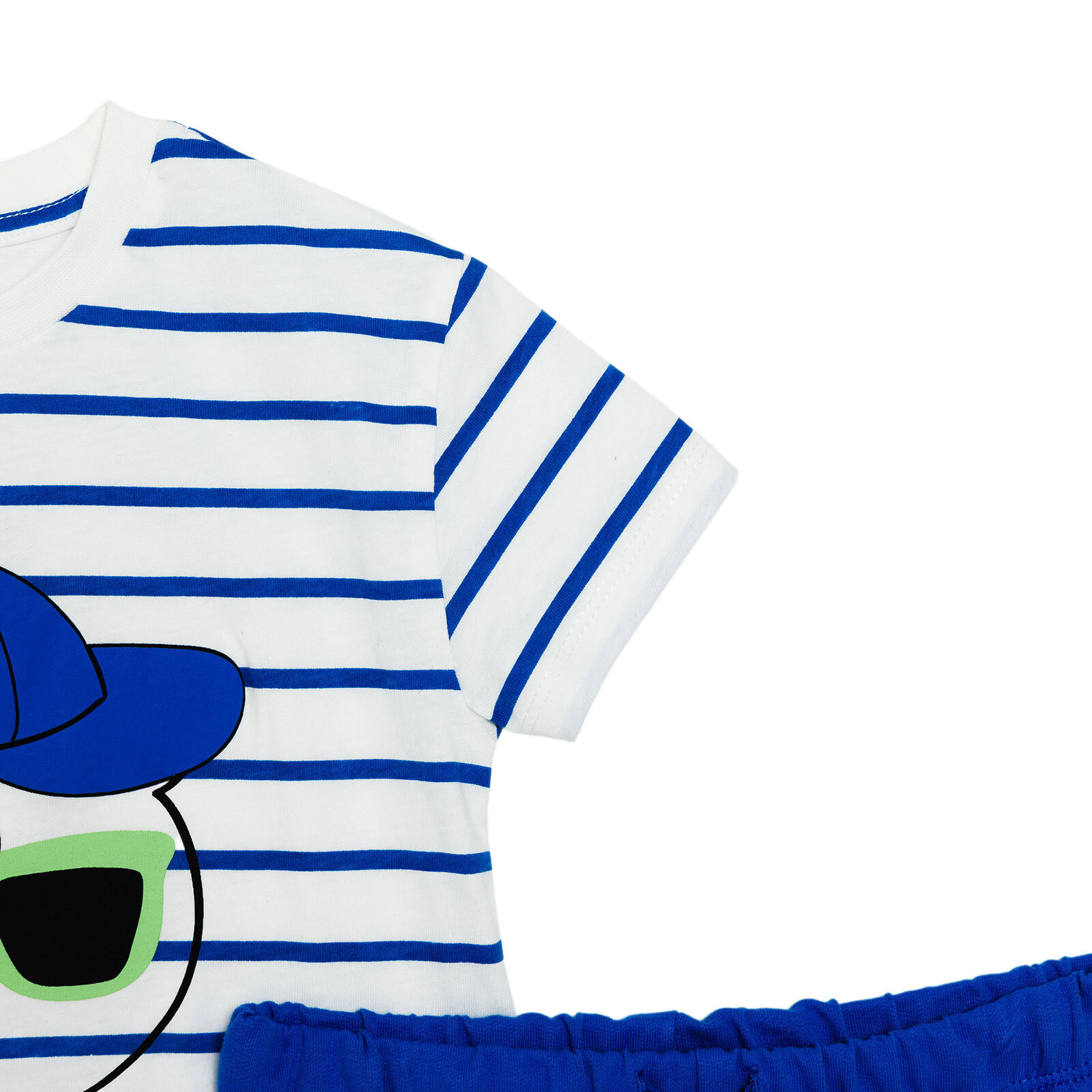 Erkek Bebek Tshirt-Şort Bisiklet Yaka Kısa Kol Reçme Paça Erkek Bebek Tshirt-Şort Bisiklet Yaka Kısa Kol Reçme Paça