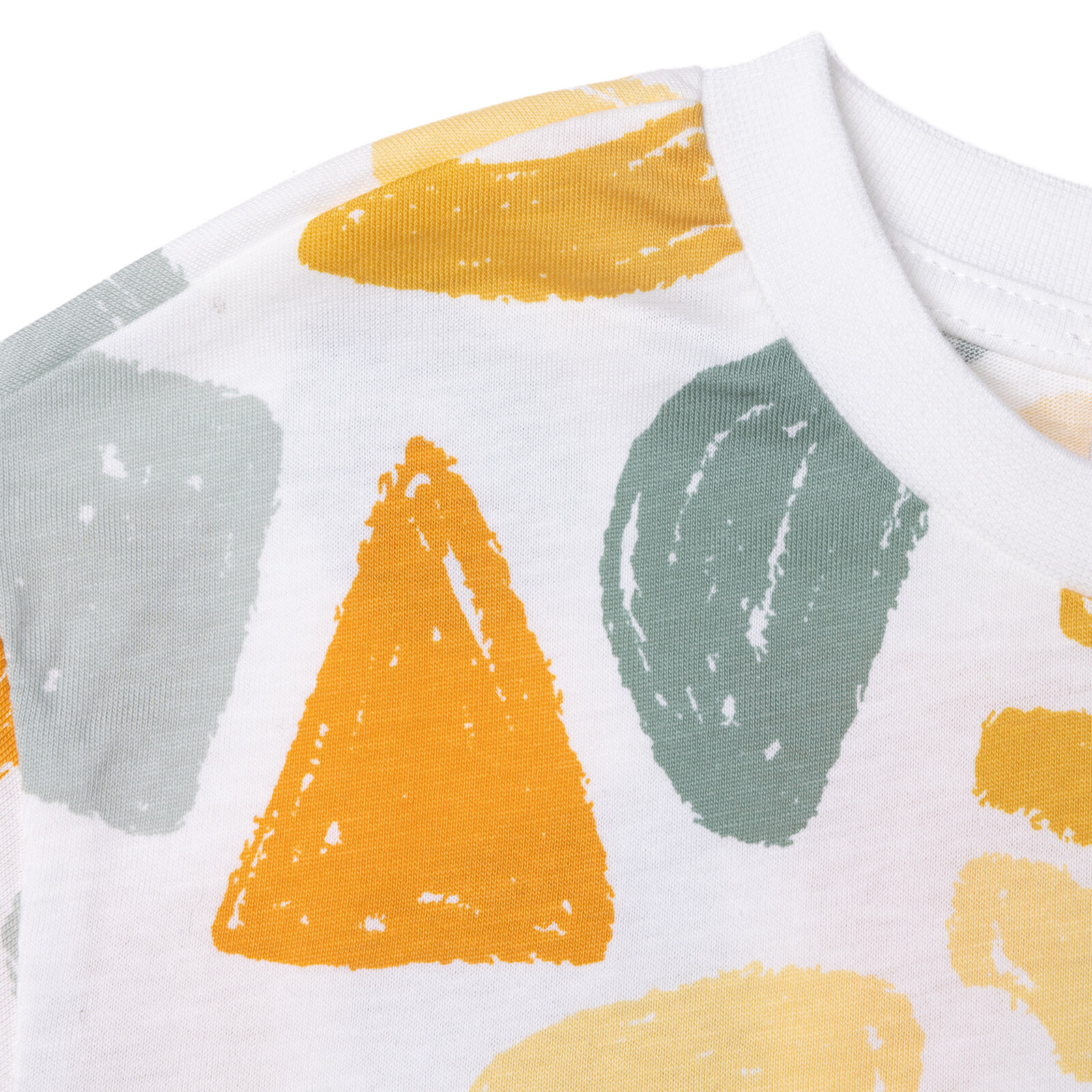 Erkek Bebek Tshirt-Şort Süprem Bisiklet Yaka Kısa Kol Reçme Paça