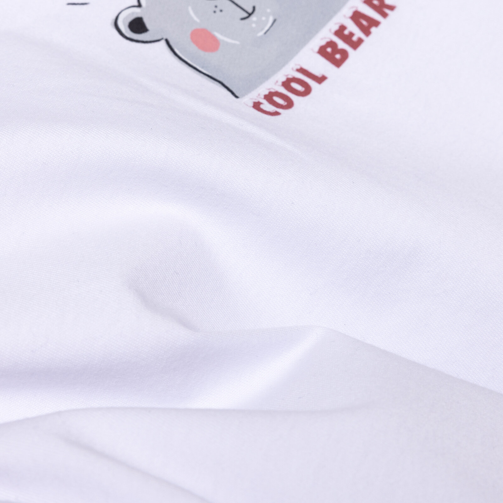 Erkek Bebek Tshirt-Şort Süprem Bisiklet Yaka Kısa Kol Reçme Paça