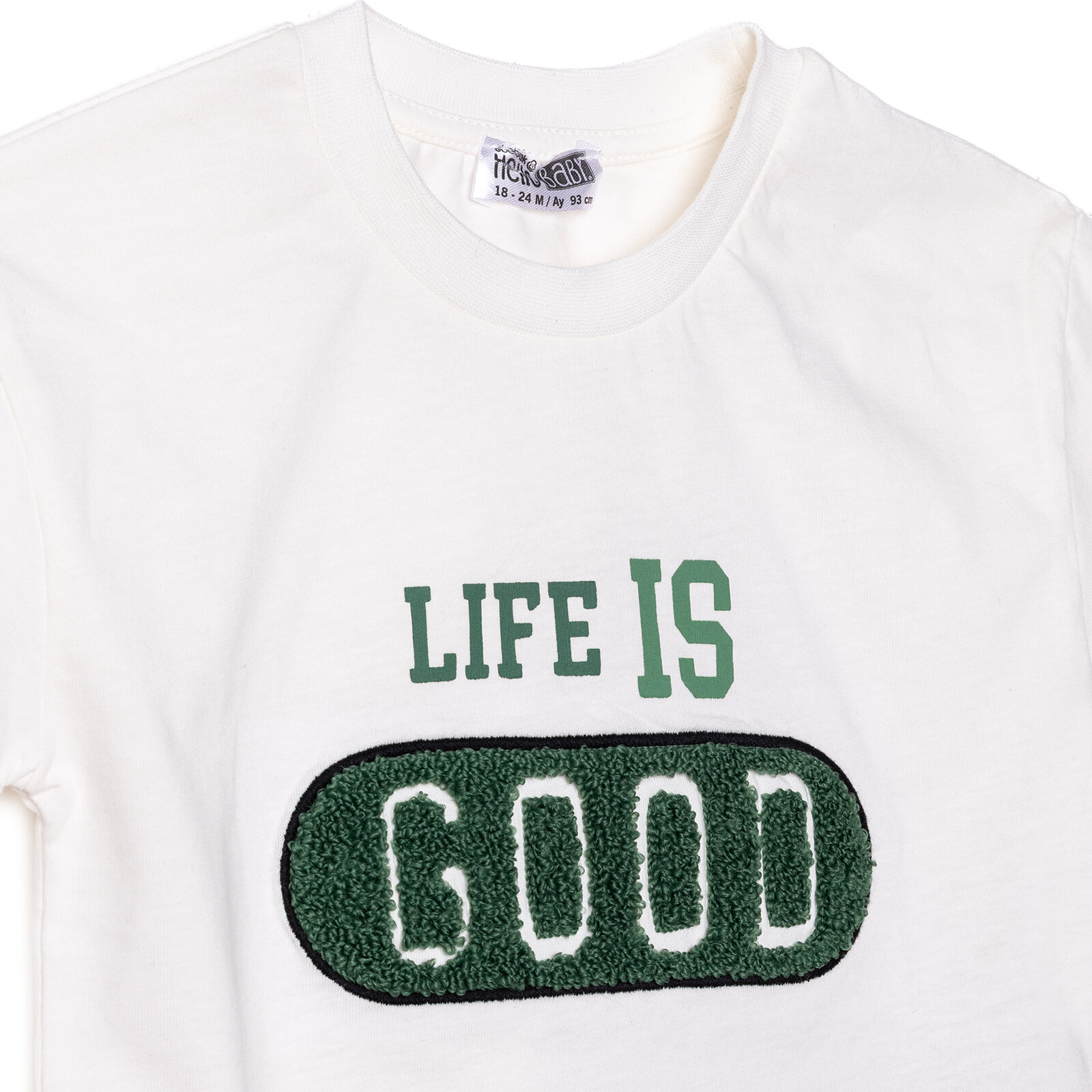 Erkek Bebek Tshirt-Şort Süprem Kısa Kol Reçme Paça Erkek Bebek Tshirt-Şort Süprem Kısa Kol Reçme Paça