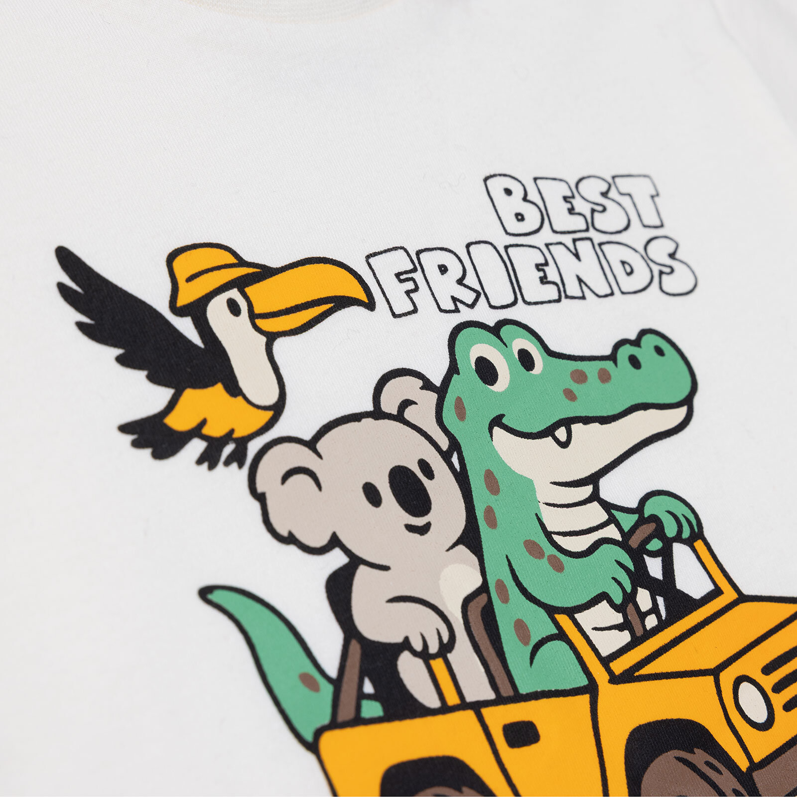 Erkek Bebek Tshirt Süprem Bisiklet Yaka Kısa Kol