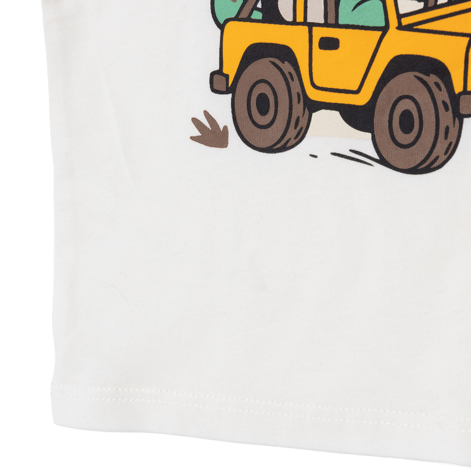 Erkek Bebek Tshirt Süprem Bisiklet Yaka Kısa Kol