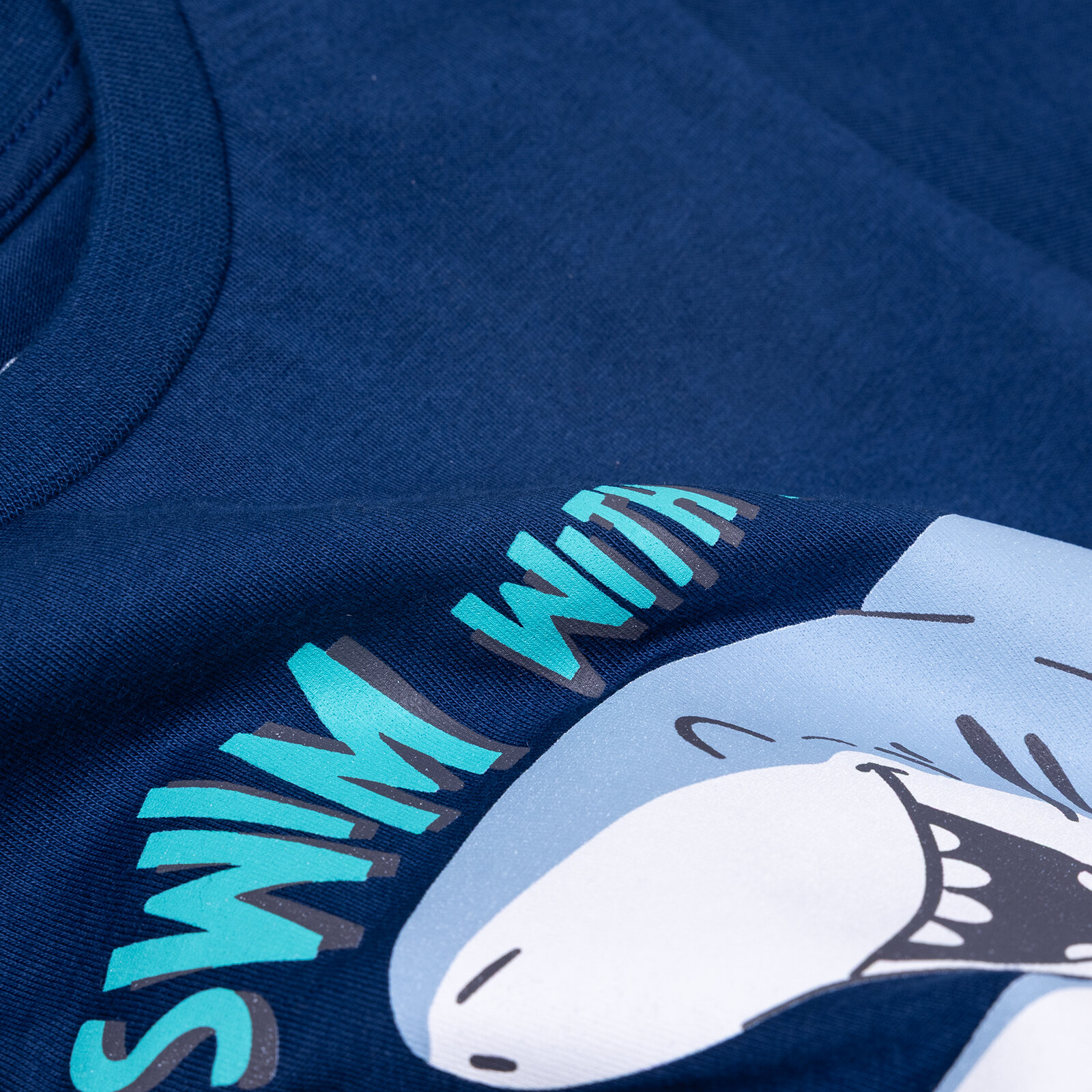 Erkek Bebek Tshirt Süprem Bisiklet Yaka Kısa Kol