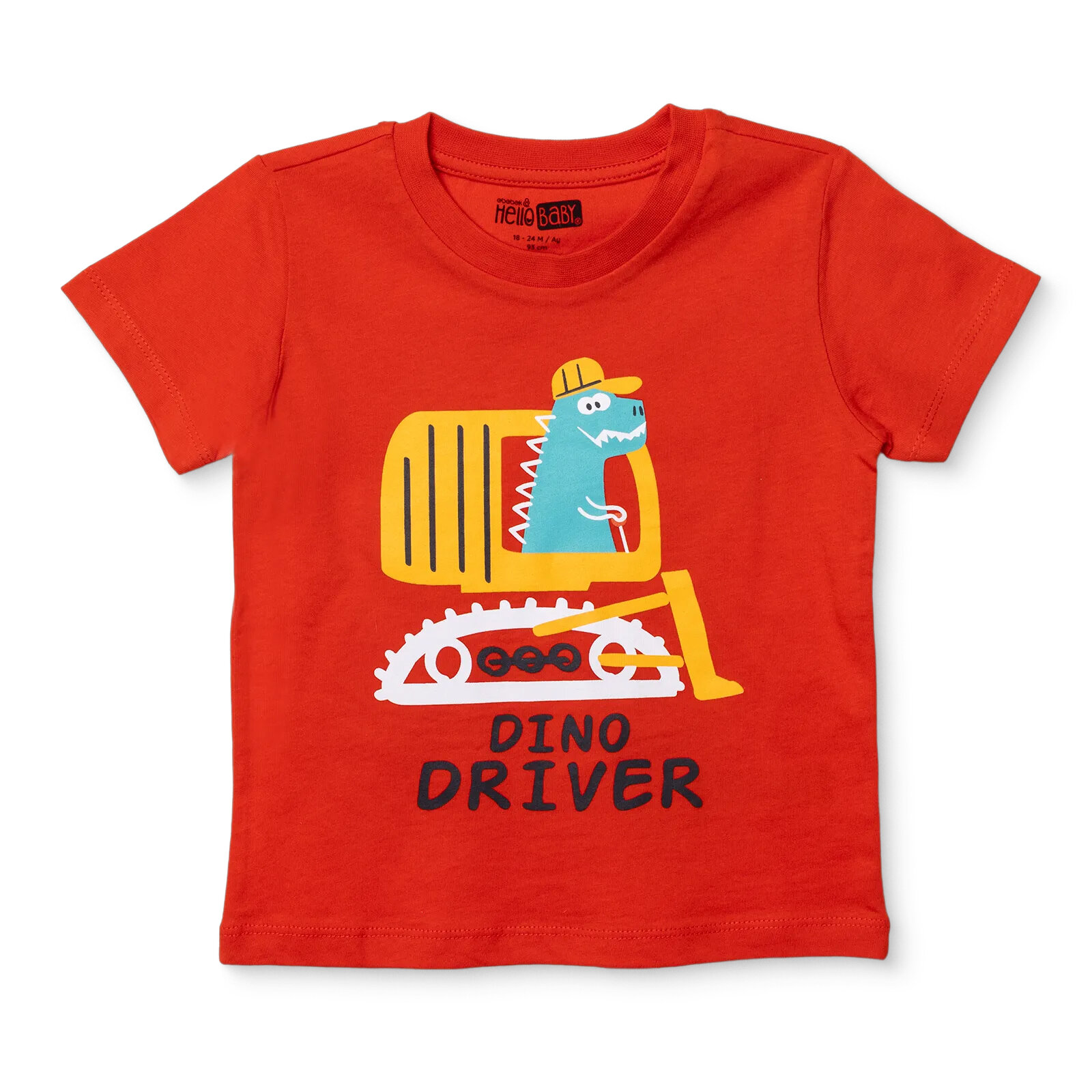 Erkek Bebek Tshirt Süprem Bisiklet Yaka Kısa Kol Erkek Bebek Tshirt Süprem Bisiklet Yaka Kısa Kol