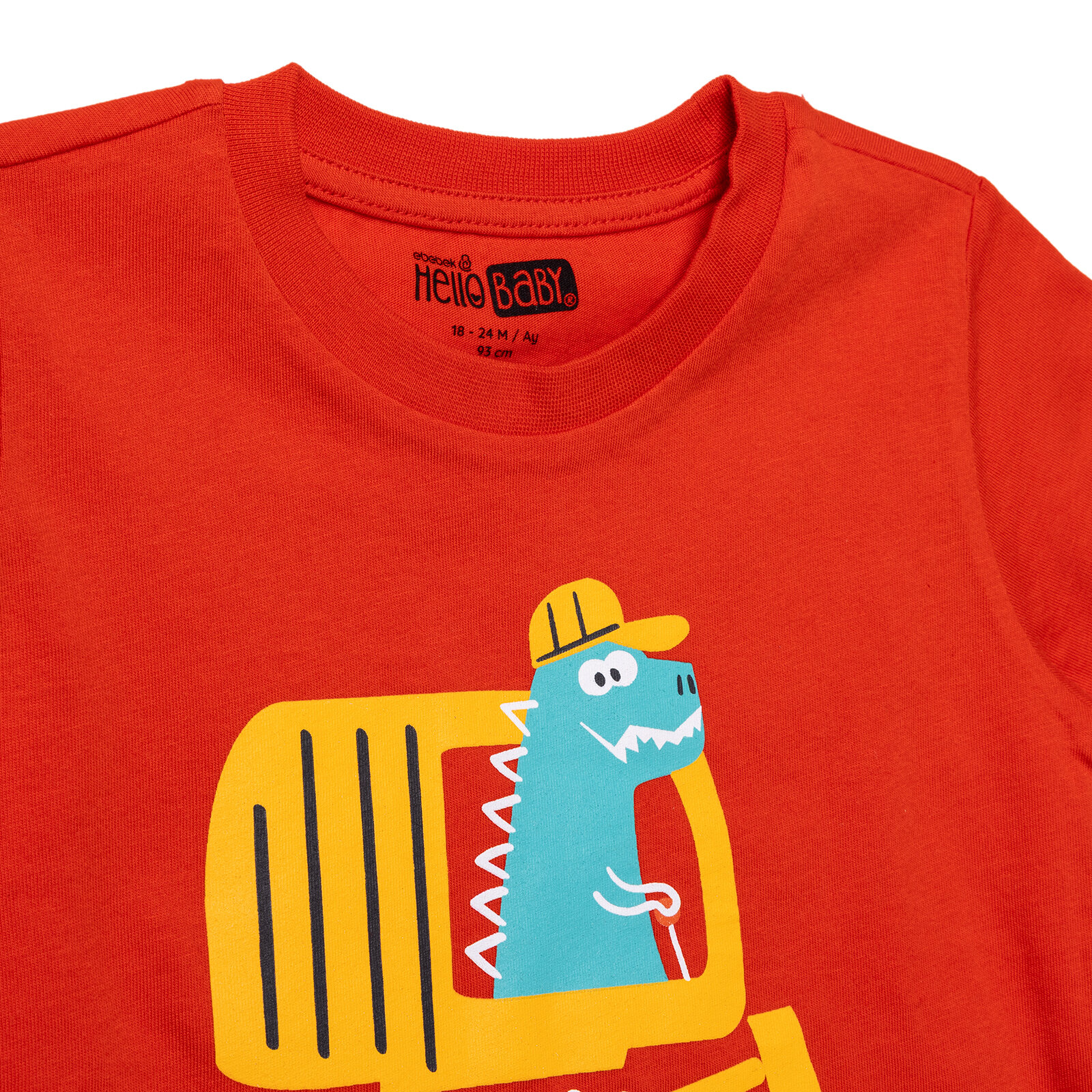 Erkek Bebek Tshirt Süprem Bisiklet Yaka Kısa Kol Erkek Bebek Tshirt Süprem Bisiklet Yaka Kısa Kol