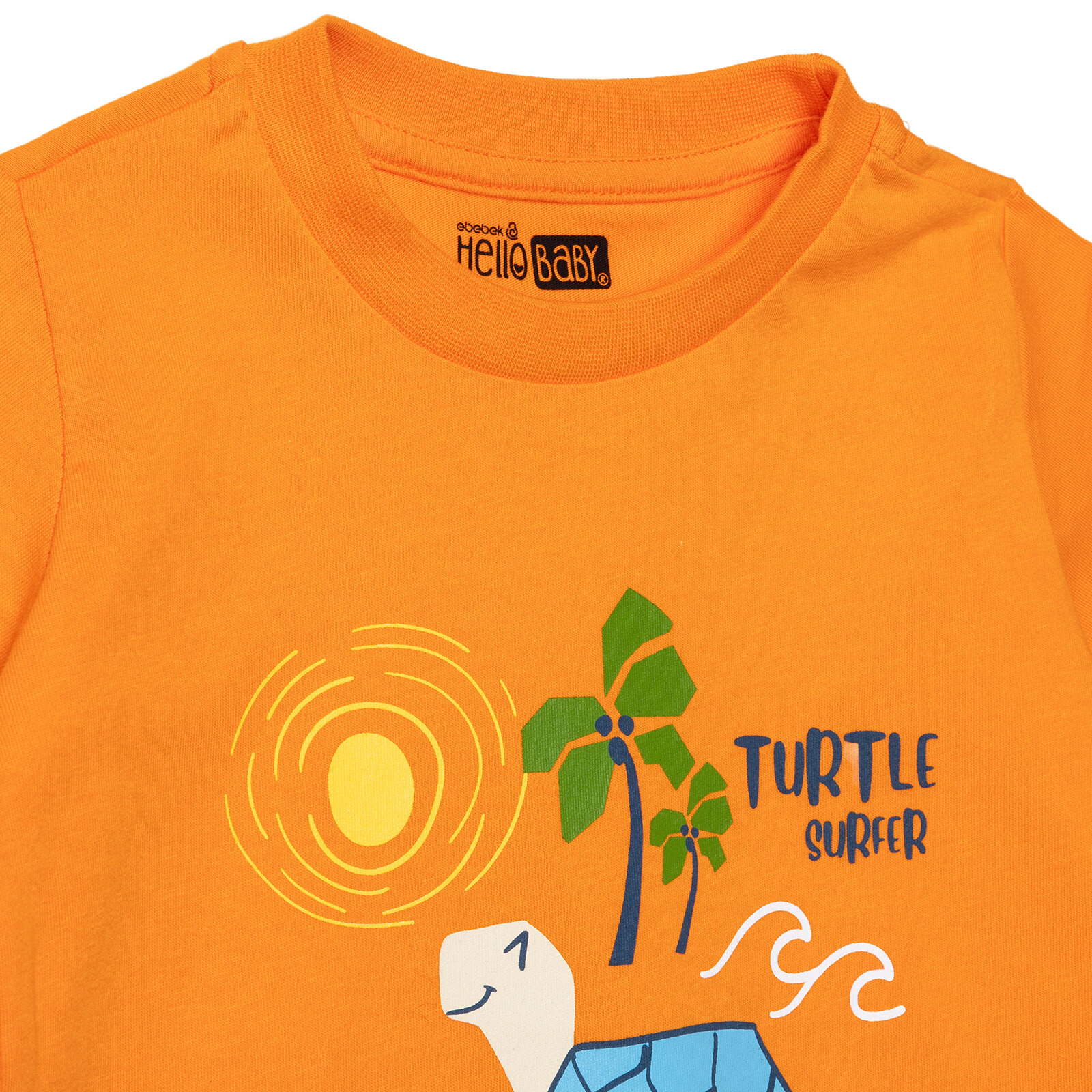 Erkek Bebek Tshirt Süprem Bisiklet Yaka Kısa Kol Erkek Bebek Tshirt Süprem Bisiklet Yaka Kısa Kol