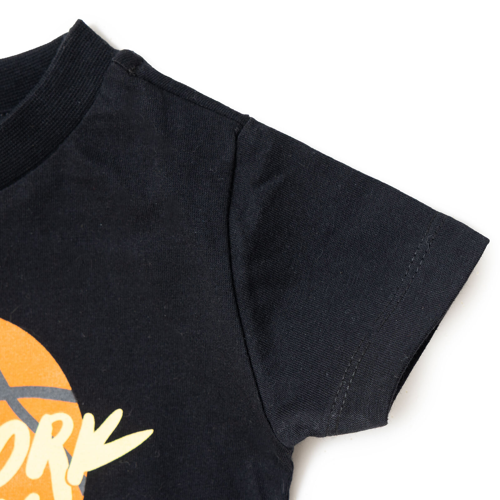 Erkek Bebek Tshirt Süprem Bisiklet Yaka Kısa Kol