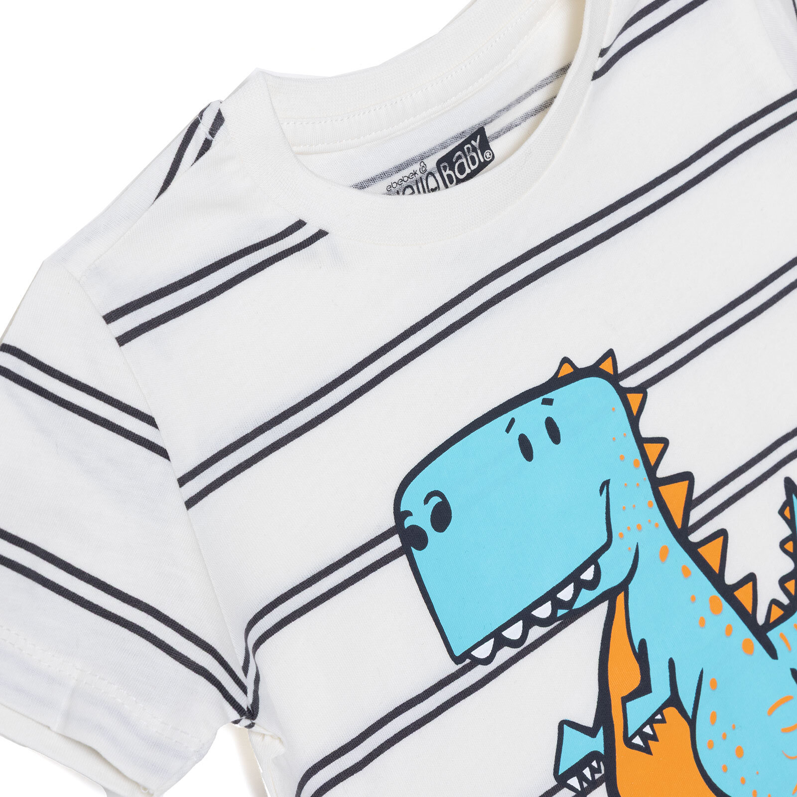 Erkek Bebek Tshirt Süprem Bisiklet Yaka Kısa Kol Erkek Bebek Tshirt Süprem Bisiklet Yaka Kısa Kol