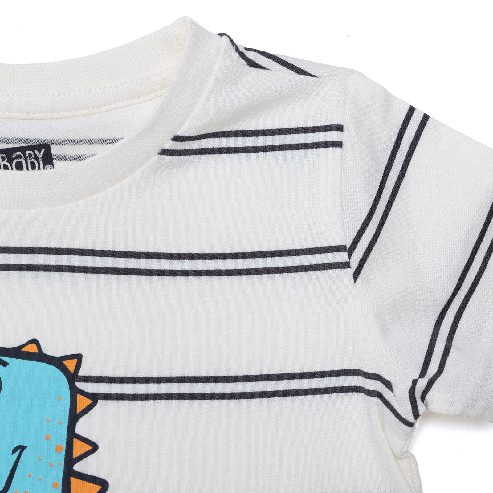 Erkek Bebek Tshirt Süprem Bisiklet Yaka Kısa Kol Erkek Bebek Tshirt Süprem Bisiklet Yaka Kısa Kol