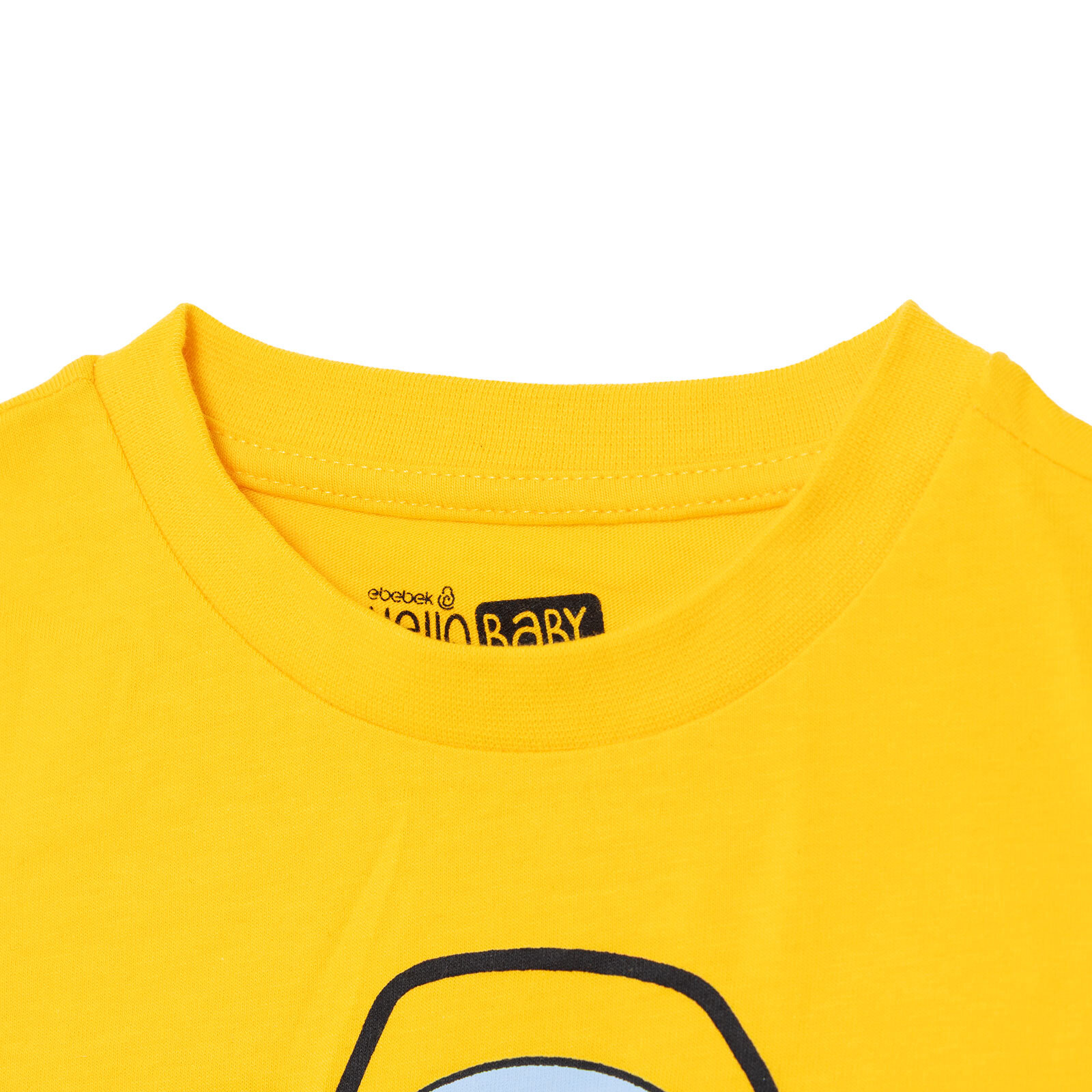 Erkek Bebek Tshirt Süprem Bisiklet Yaka Kısa Kol