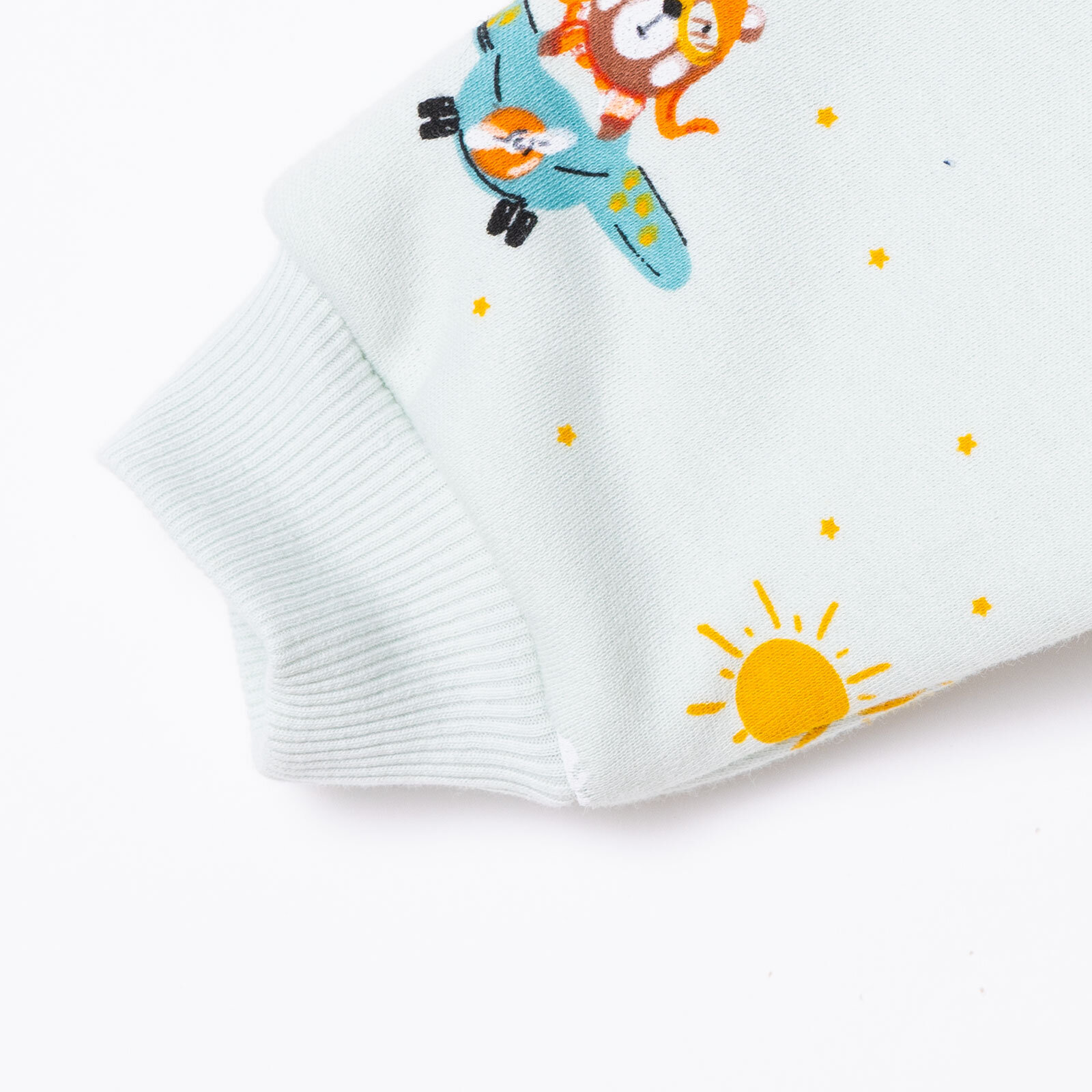 Erkek Bebek Uyku Tulumu Fermuarlı 2,5 tog Bisiklet Yaka Uzun Kol Patiksiz Paça Erkek Bebek Uyku Tulumu Fermuarlı 2,5 tog Bisiklet Yaka Uzun Kol Patiksiz Paça