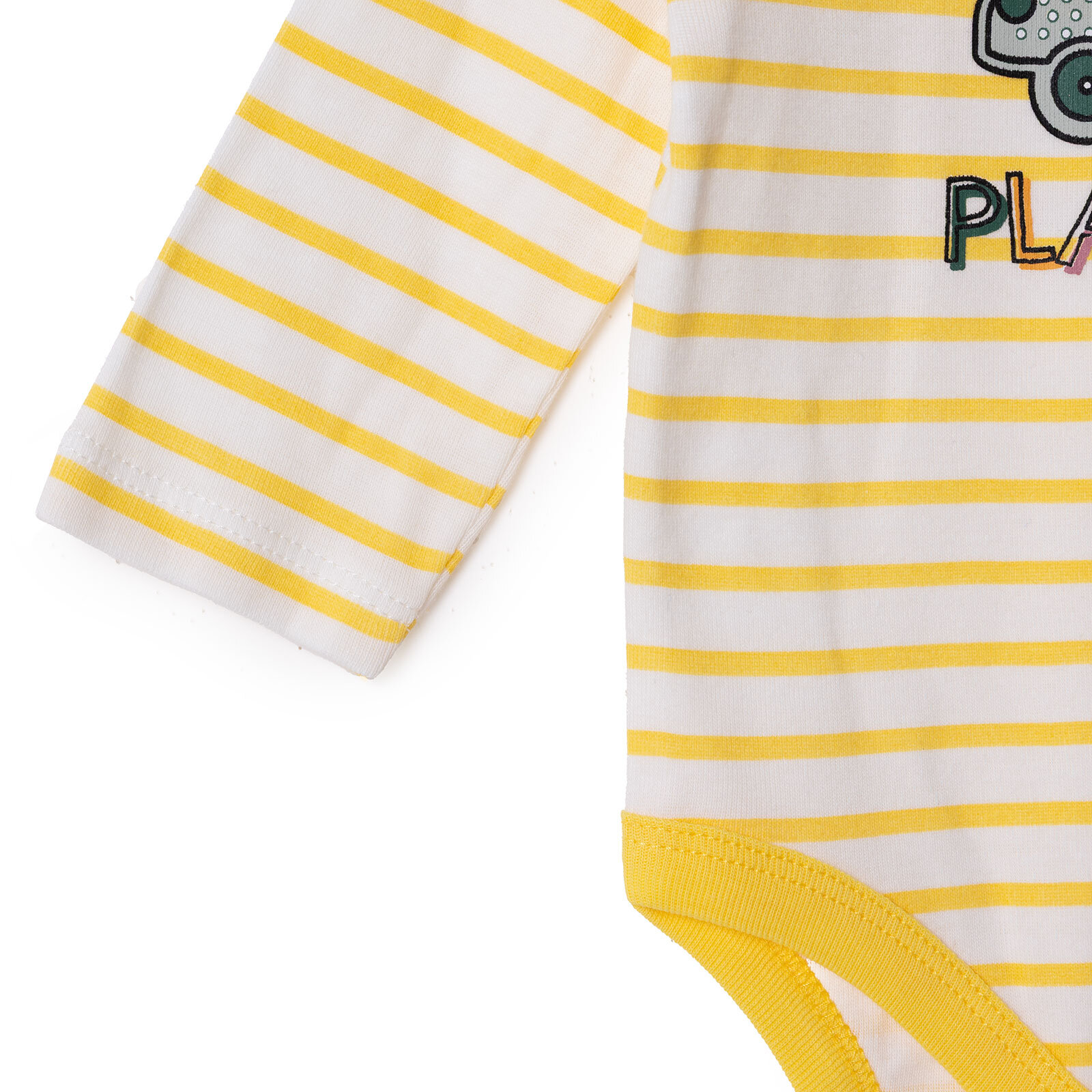 Erkek Bebek Uzun Kol Body Çıtçıtlı Yaka Uzun Kol Ribana Paça