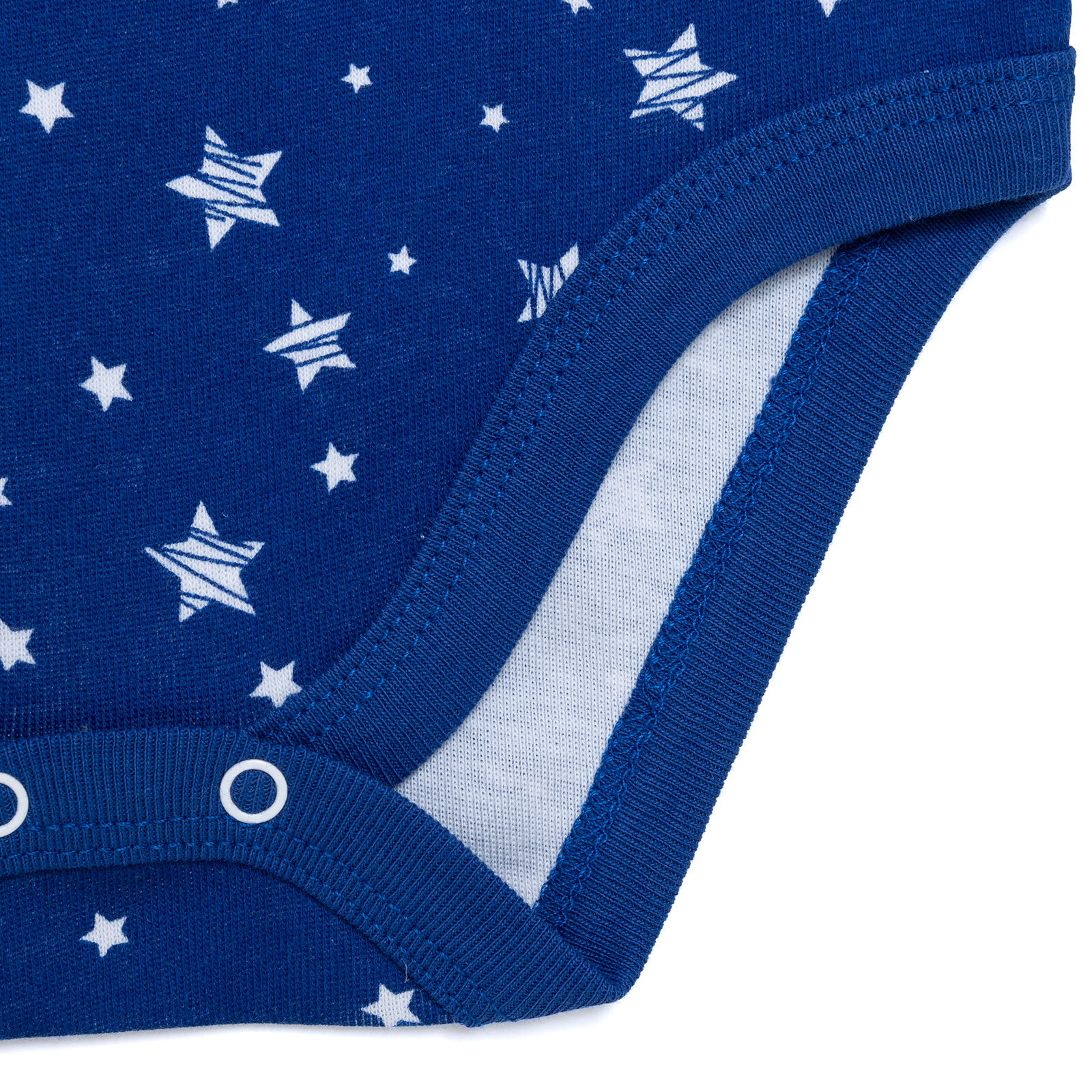 Erkek Bebek Uzun Kol Body İnterlok Çıtçıtlı Yaka Uzun Kol