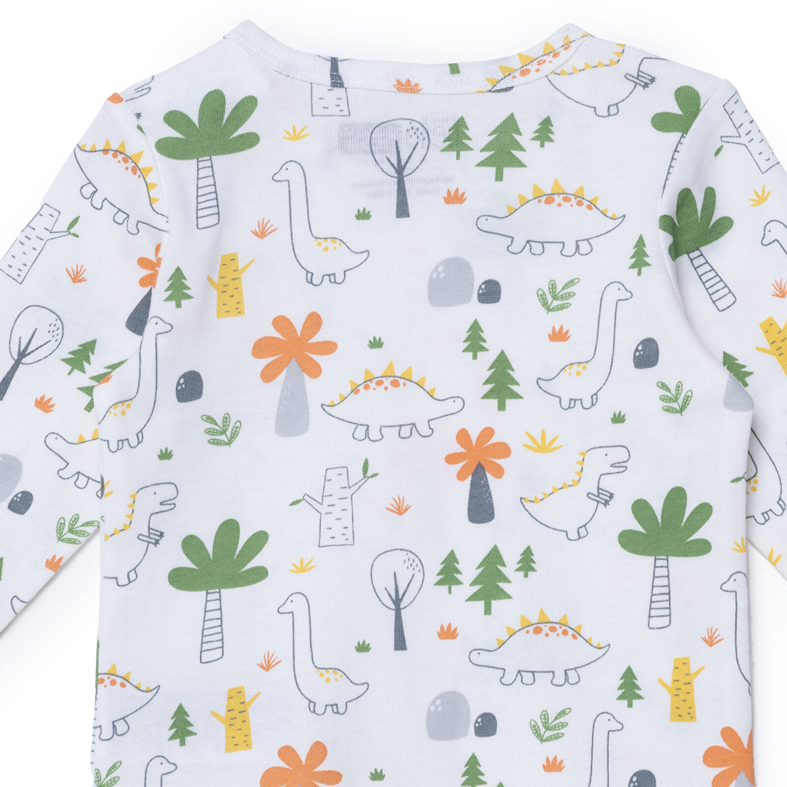 Erkek Bebek Uzun Kol Body İnterlok Çıtçıtlı Yaka Uzun Kol