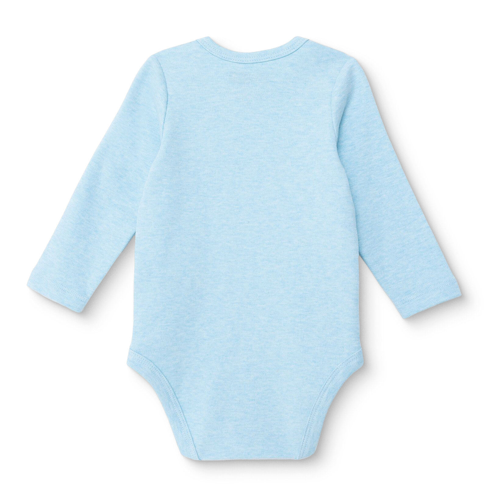 Erkek Bebek Uzun Kol Body İnterlok Zarf Yaka Uzun Kol