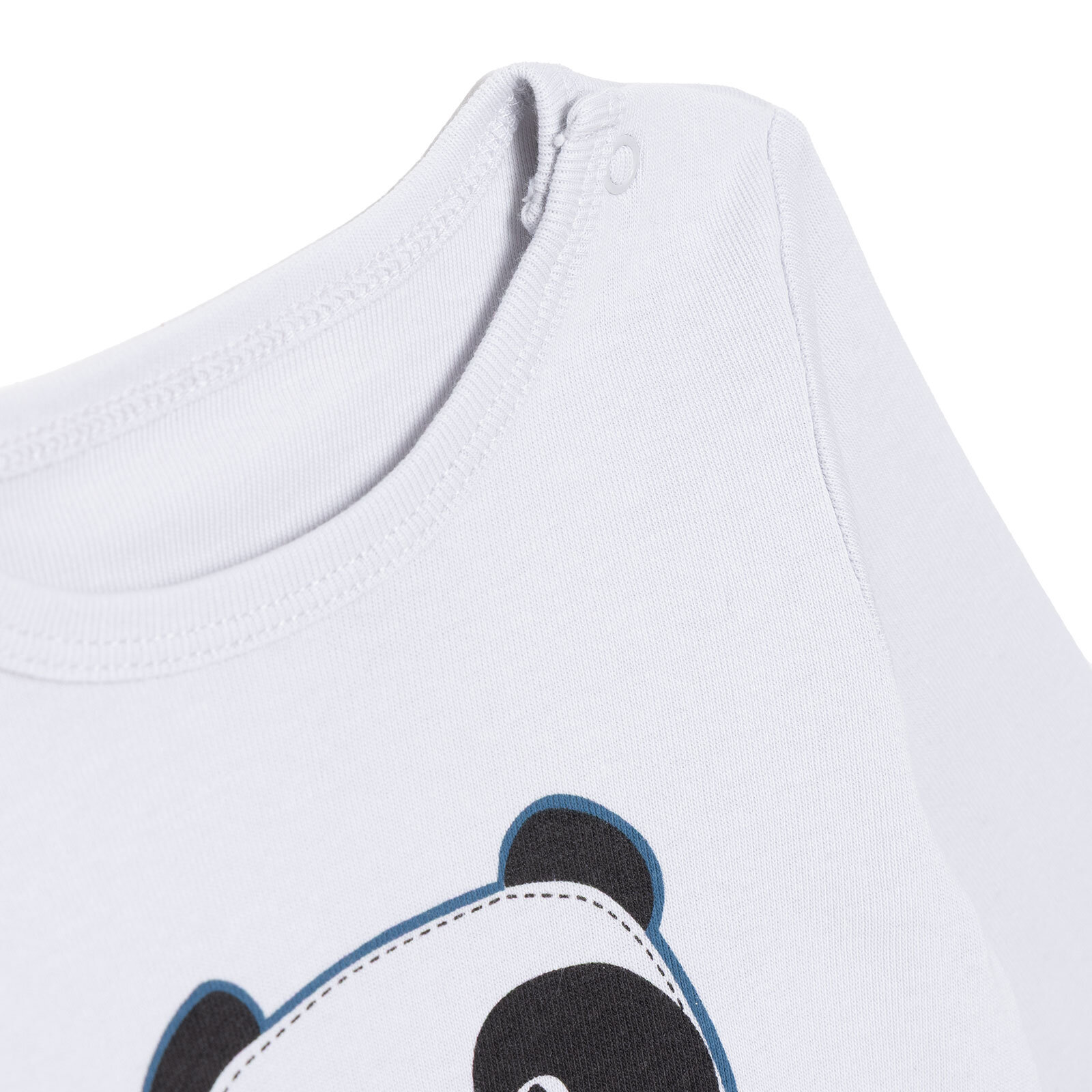 Erkek Bebek Uzun Kol Body Ribana Çıtçıtlı Yaka Uzun Kol