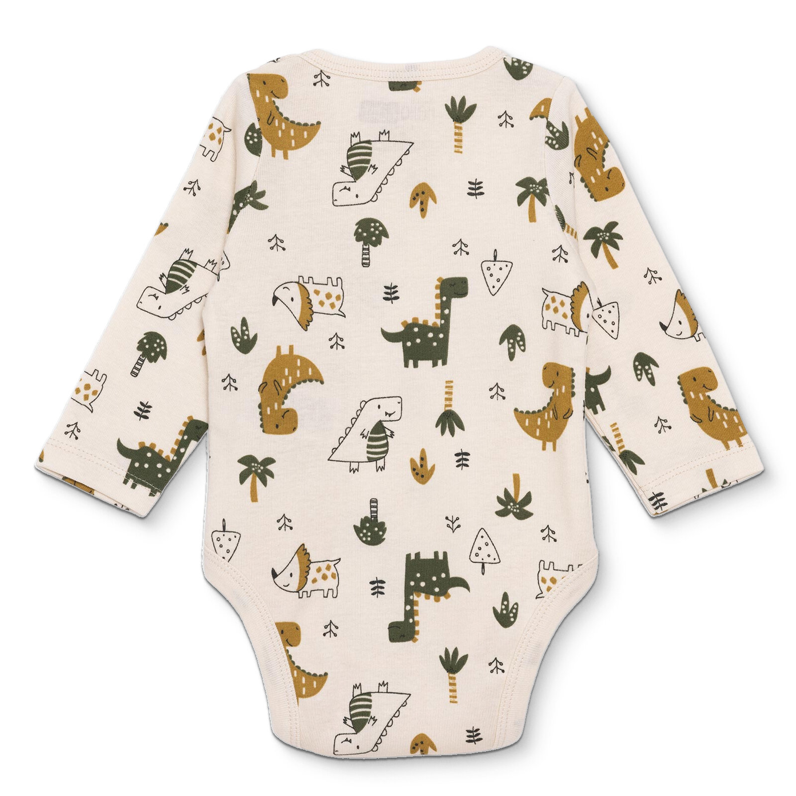 Erkek Bebek Uzun Kol Body Ribana Çıtçıtlı Yaka