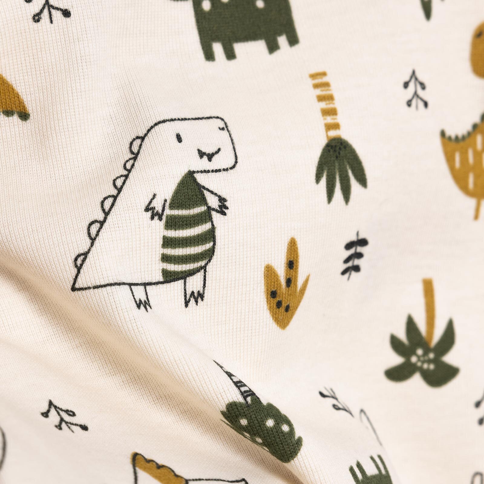 Erkek Bebek Uzun Kol Body Ribana Çıtçıtlı Yaka