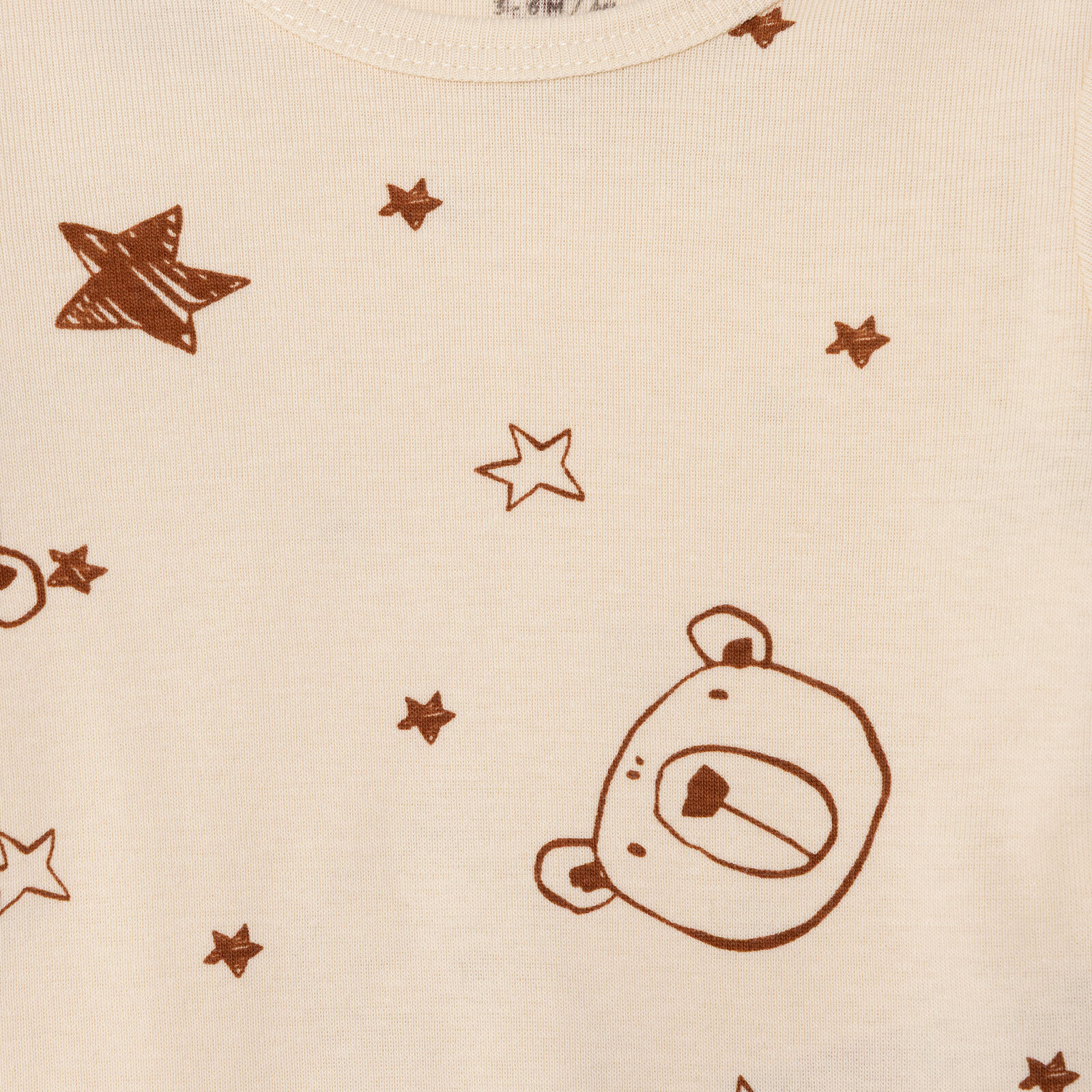 Erkek Bebek Uzun Kol Body Ribana Çıtçıtlı Yaka