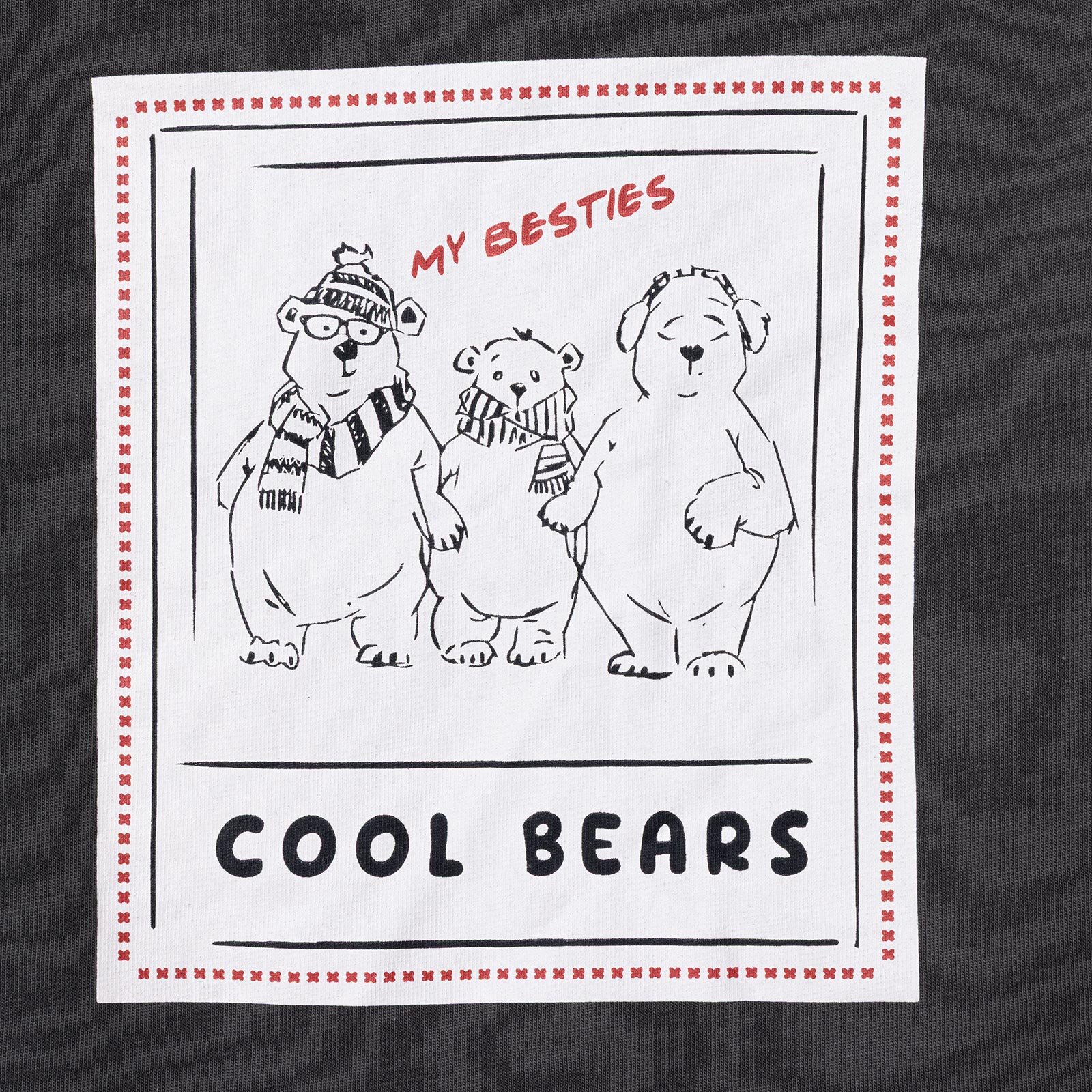 Erkek Bebek Uzun Kol Tshirt Cool Boy Bisiklet Yaka