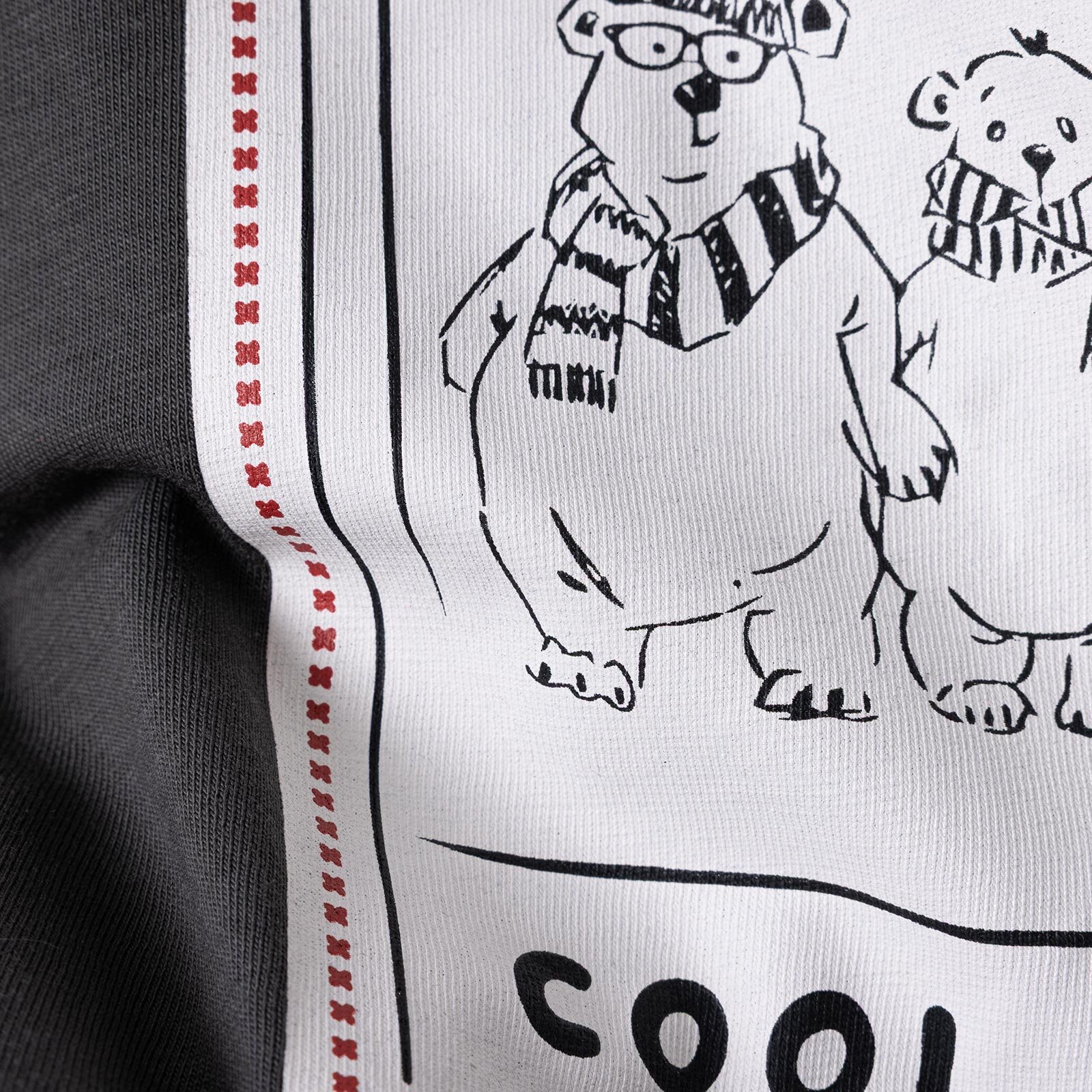 Erkek Bebek Uzun Kol Tshirt Cool Boy Bisiklet Yaka