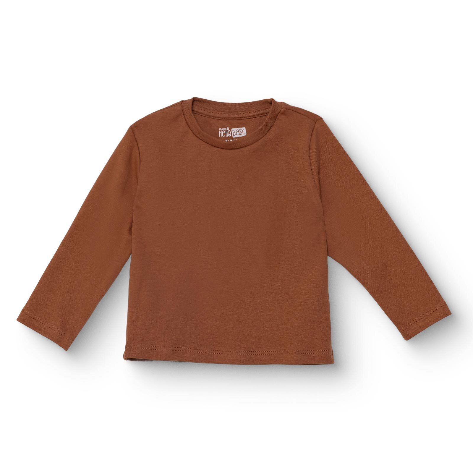 Erkek Bebek Uzun Kol Tshirt İnterlok Bisiklet Yaka Uzun Kol Erkek Bebek Uzun Kol Tshirt İnterlok Bisiklet Yaka Uzun Kol