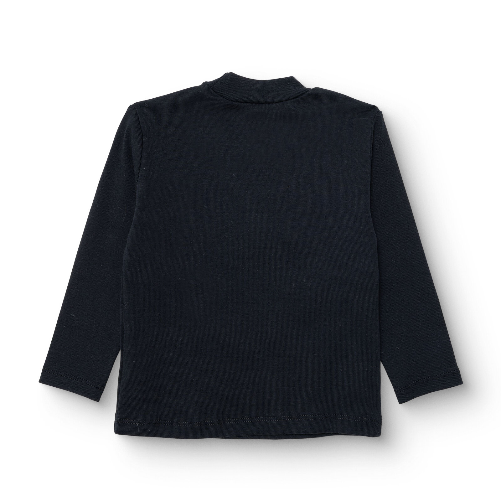 Erkek Bebek Uzun Kol Tshirt Ribana Dik Yaka Uzun Kol