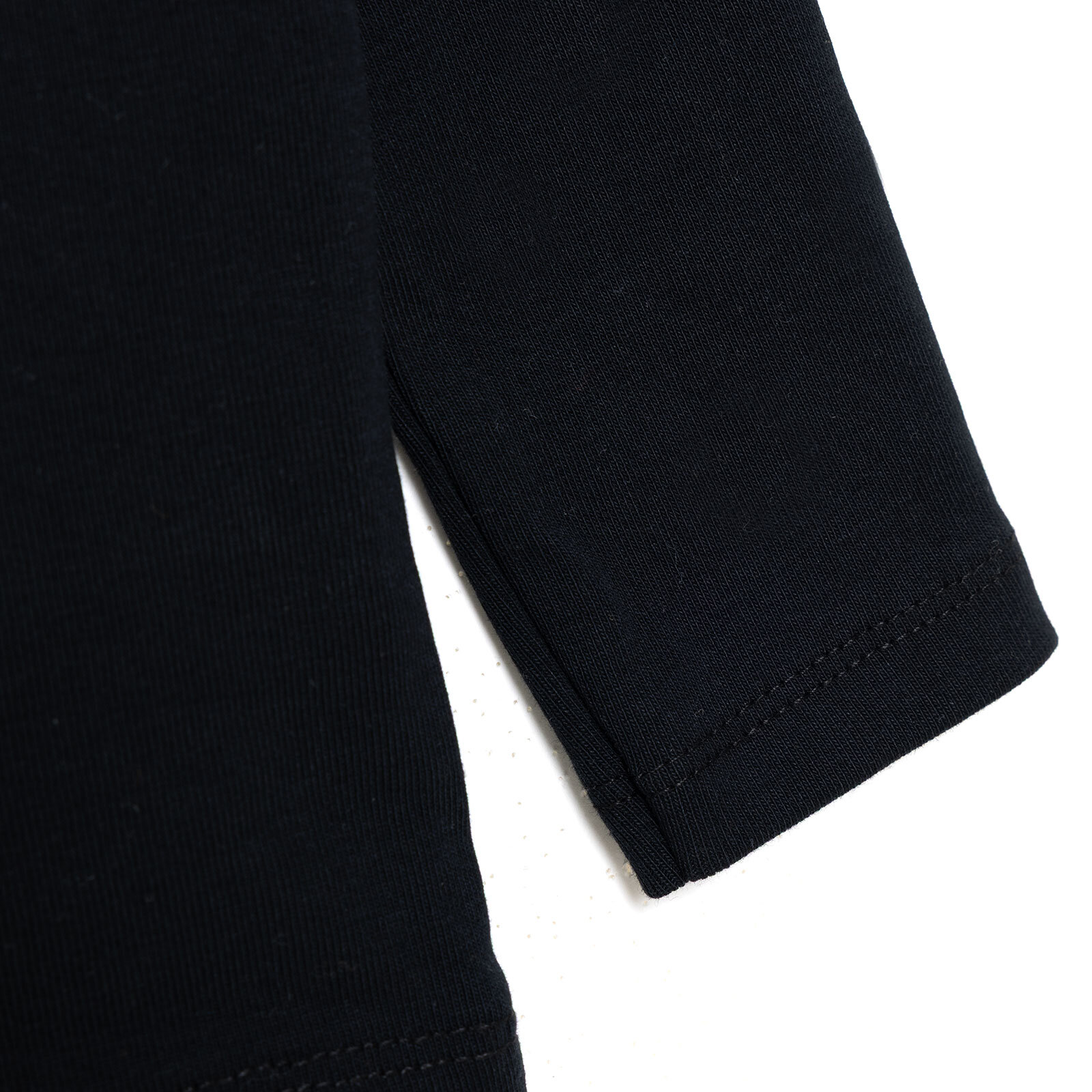 Erkek Bebek Uzun Kol Tshirt Ribana Dik Yaka Uzun Kol