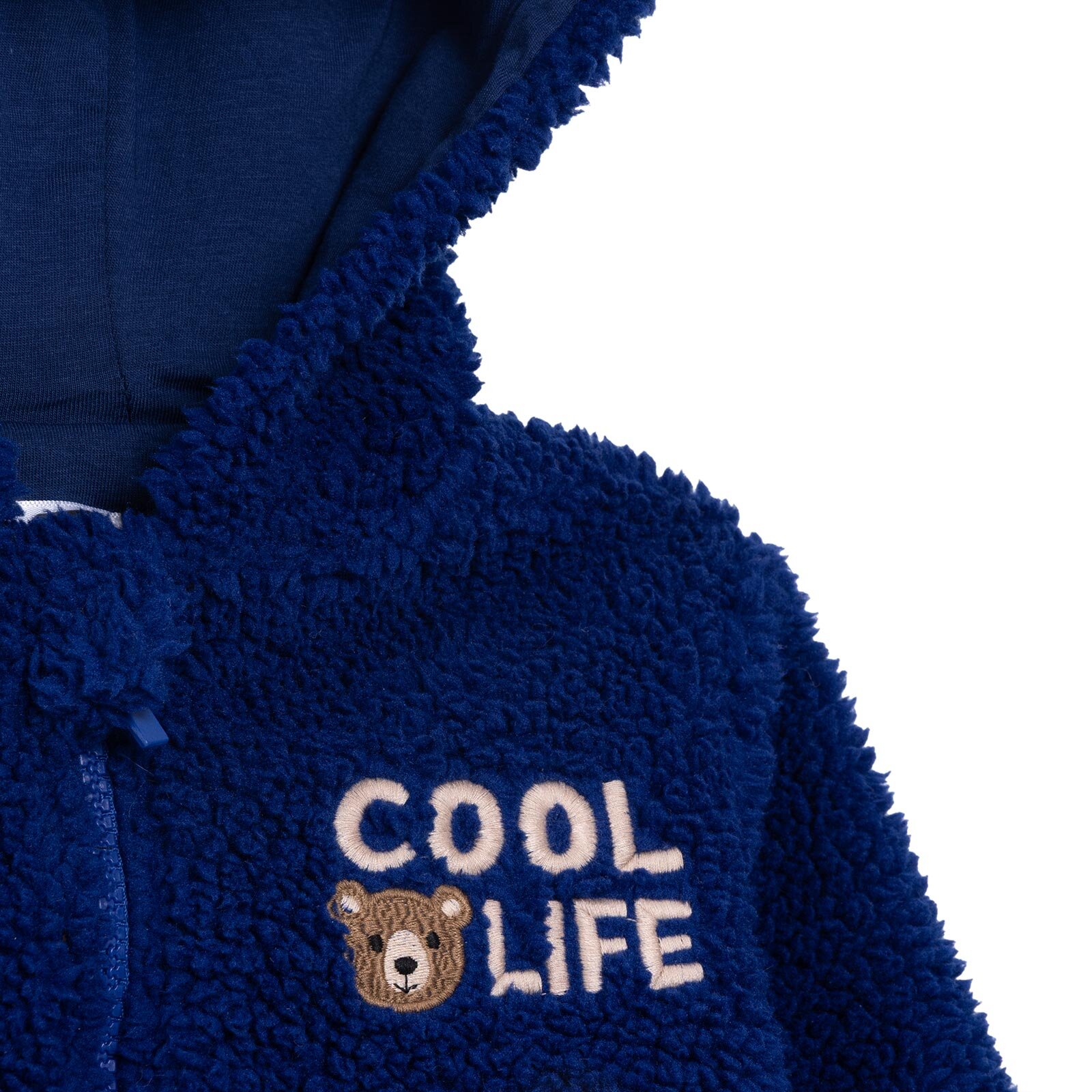 Erkek Bebek Welsoft Mont Wellsoft Örme Kapüşonlu Uzun Kol