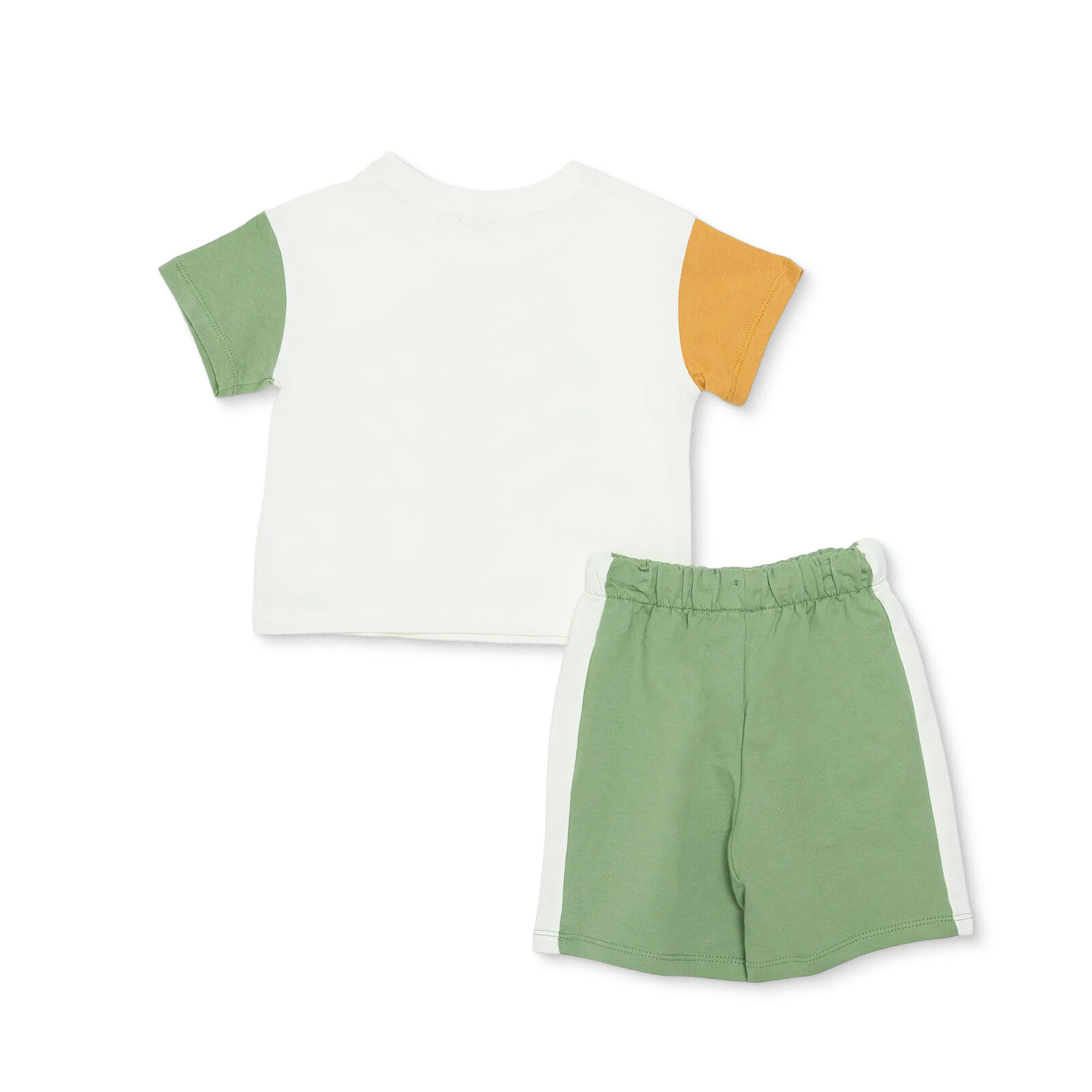 Erkek Bebek WILD FOREST Tshirt-Şort Bisiklet Yaka Kısa Kol Reçme Paça