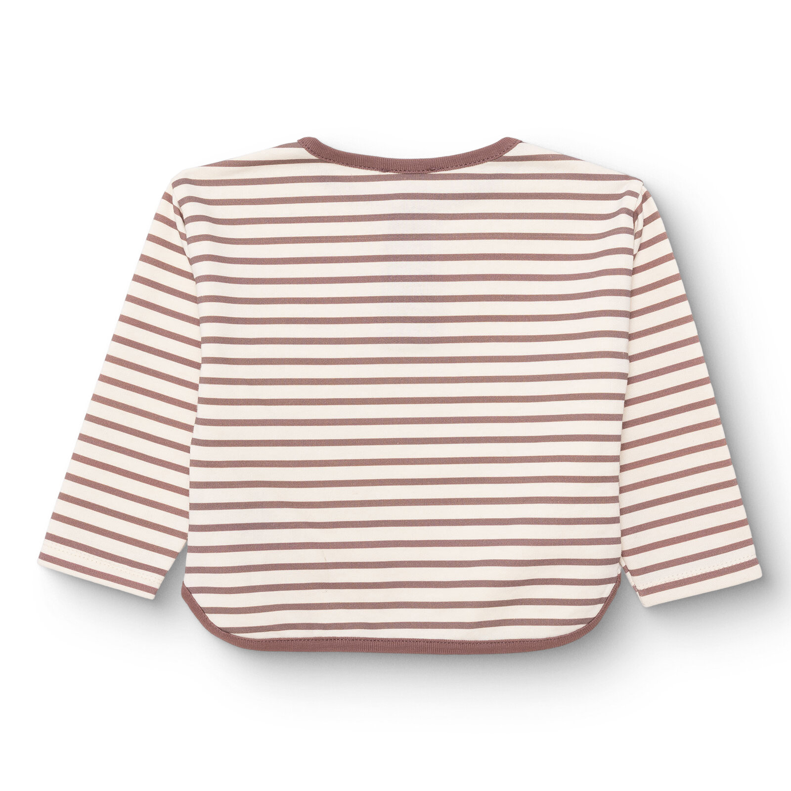 Erkek Bebek Woodland 1 Uzun Kol Tshirt İki İplik Bisiklet Yaka Uzun Kol