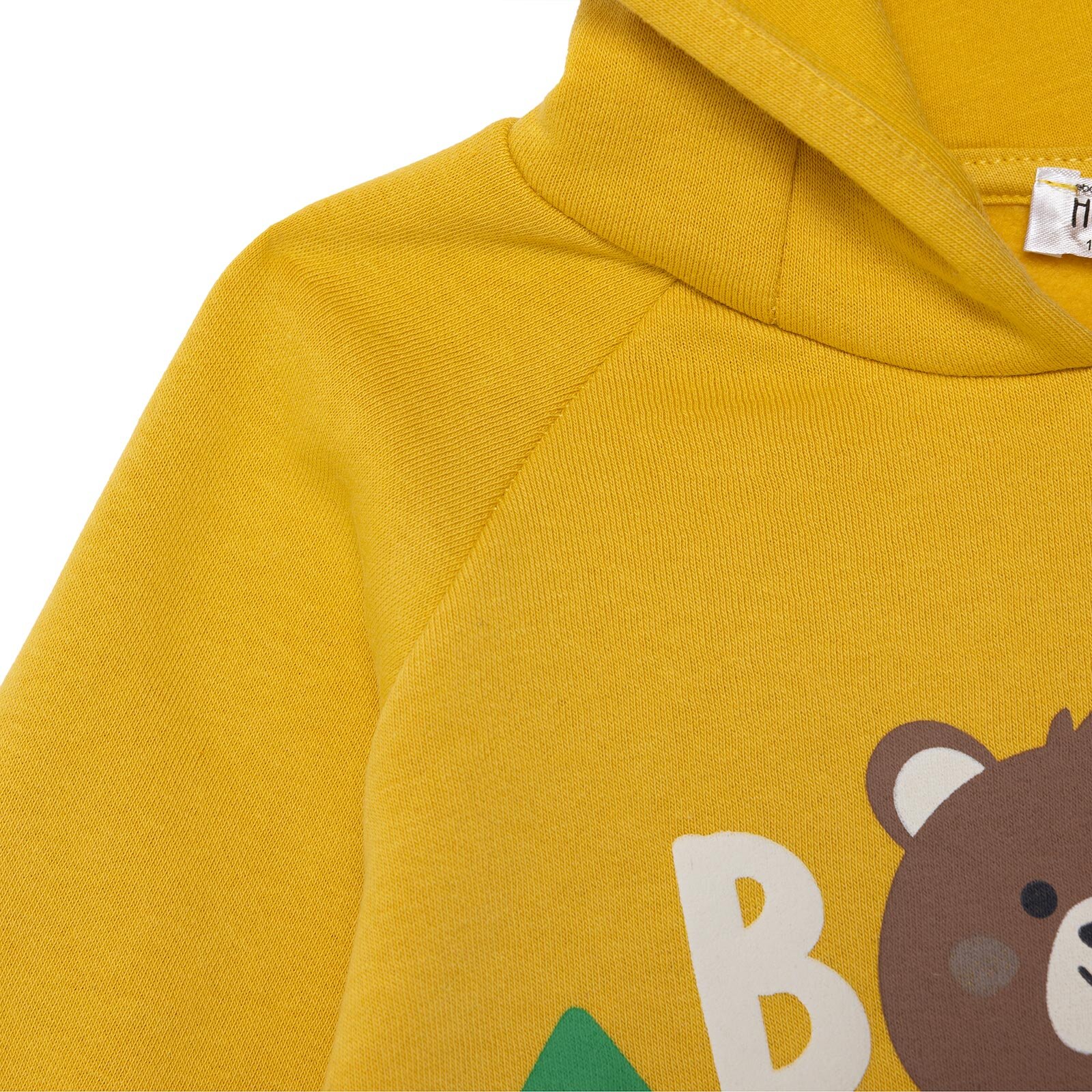 Erkek Bebek Woodland 2 Kapüşonlu Sweatshirt Üç İplik Kapüşonlu Yaka Uzun Kol