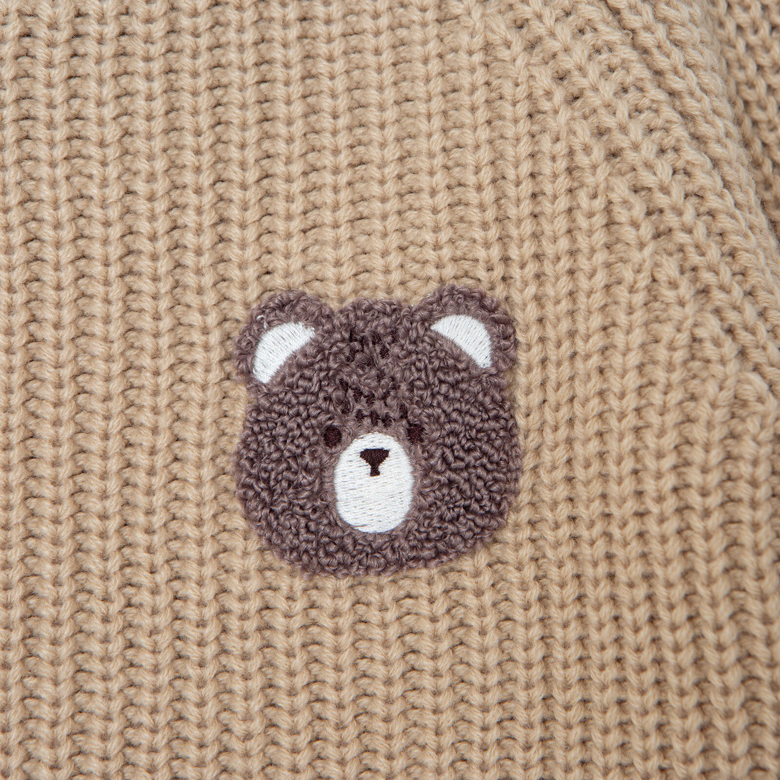 Erkek Bebek Woodland 2 Kazak Triko Bisiklet Yaka Uzun Kol