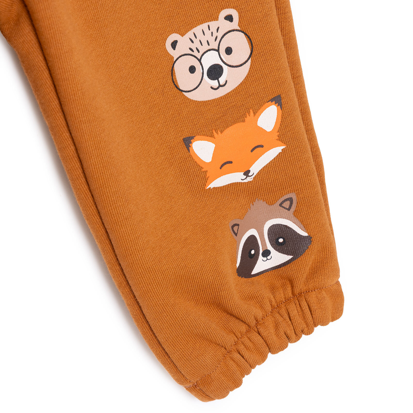 Erkek Bebek Woodland Boy 1 Eşofman Takımı Üç İplik Bisiklet Yaka Uzun Kol Lastikli Paça