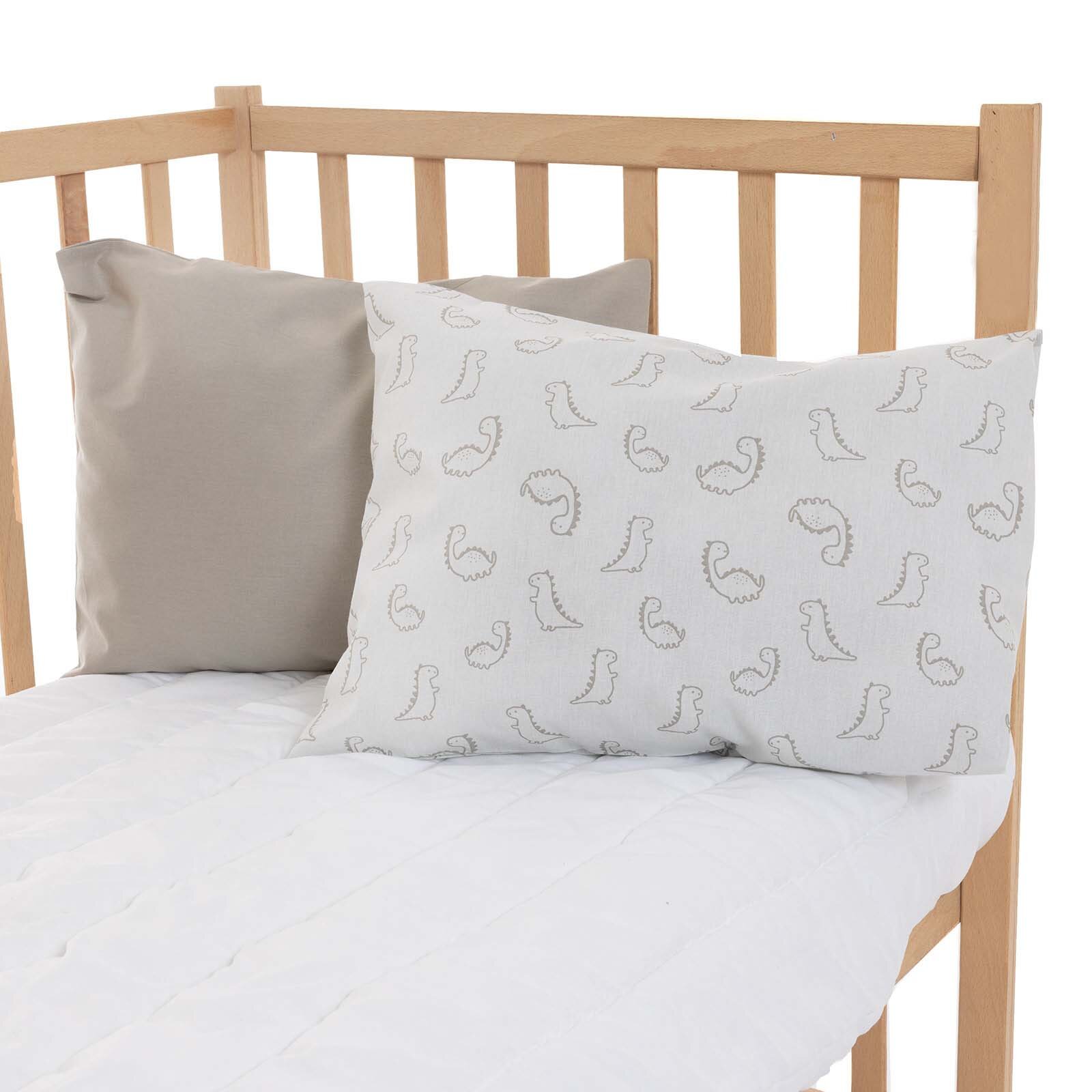 Erkek Bebek Yastık Kılıfı Poplin 35 x 45cm